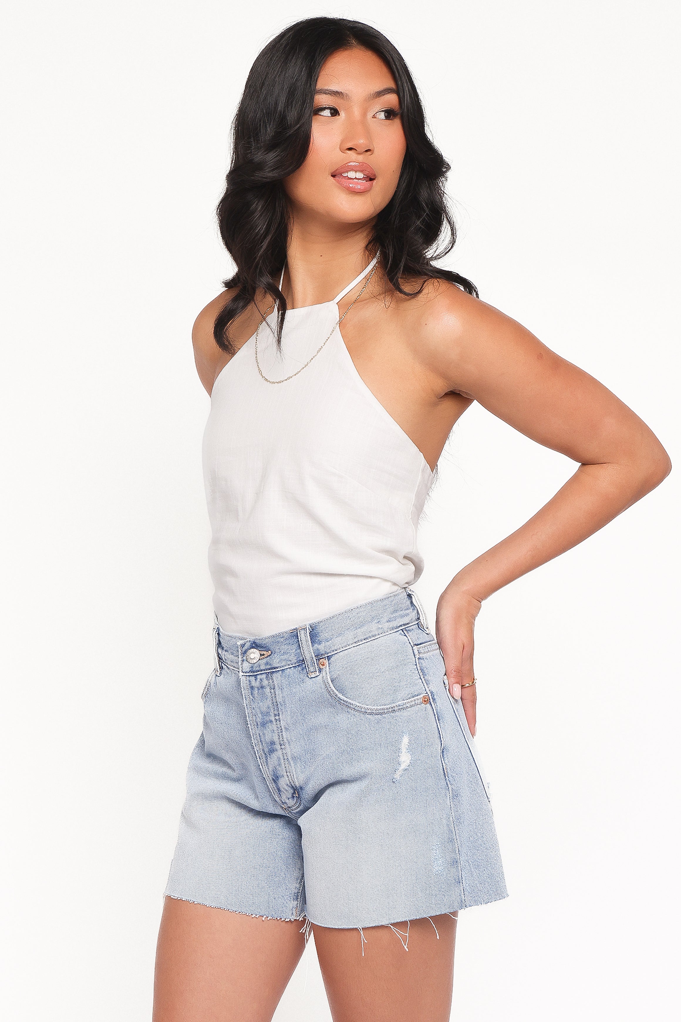 BOTTOMS Rollas Lou Shorts - Sunshine Blue