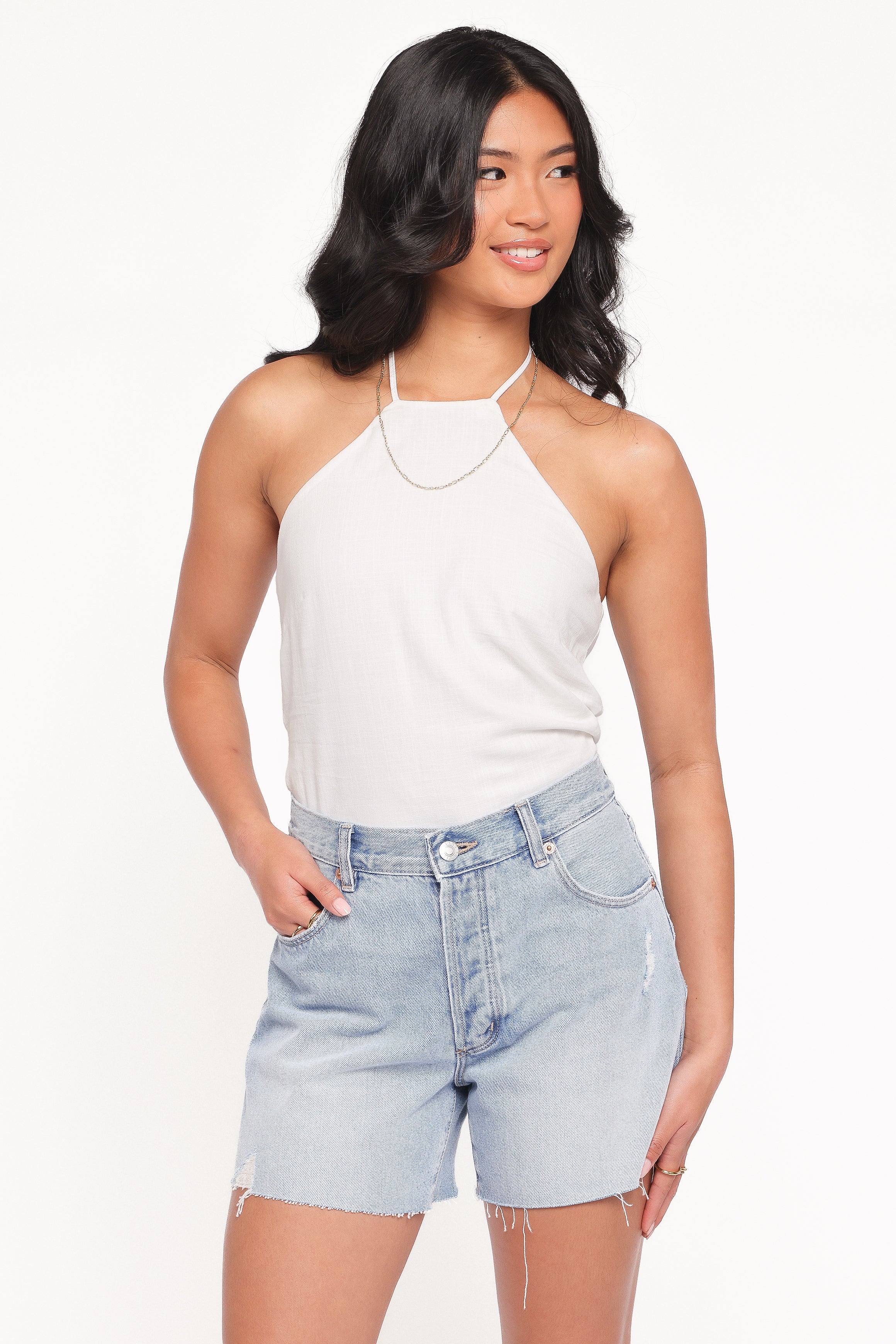 BOTTOMS Rollas Lou Shorts - Sunshine Blue