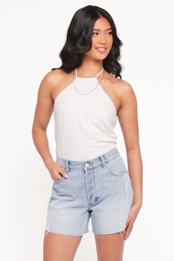 BOTTOMS Rollas Lou Shorts - Sunshine Blue