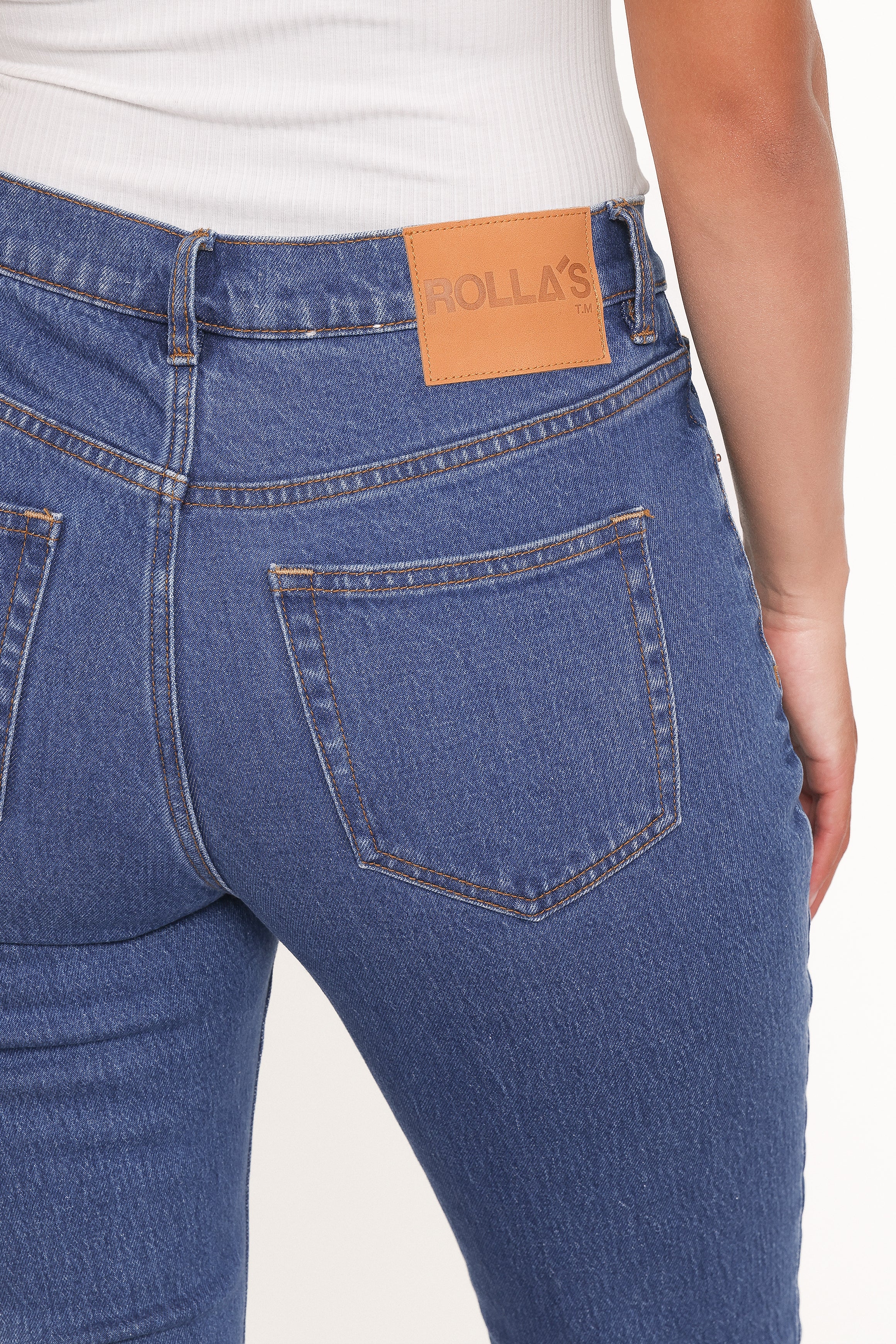 BOTTOMS Rollas Midtown Bootcut Jeans - Canyon Stone