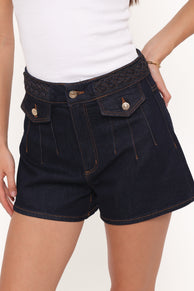 BOTTOMS @Rollas Mirage Denim Short - Madame Braid