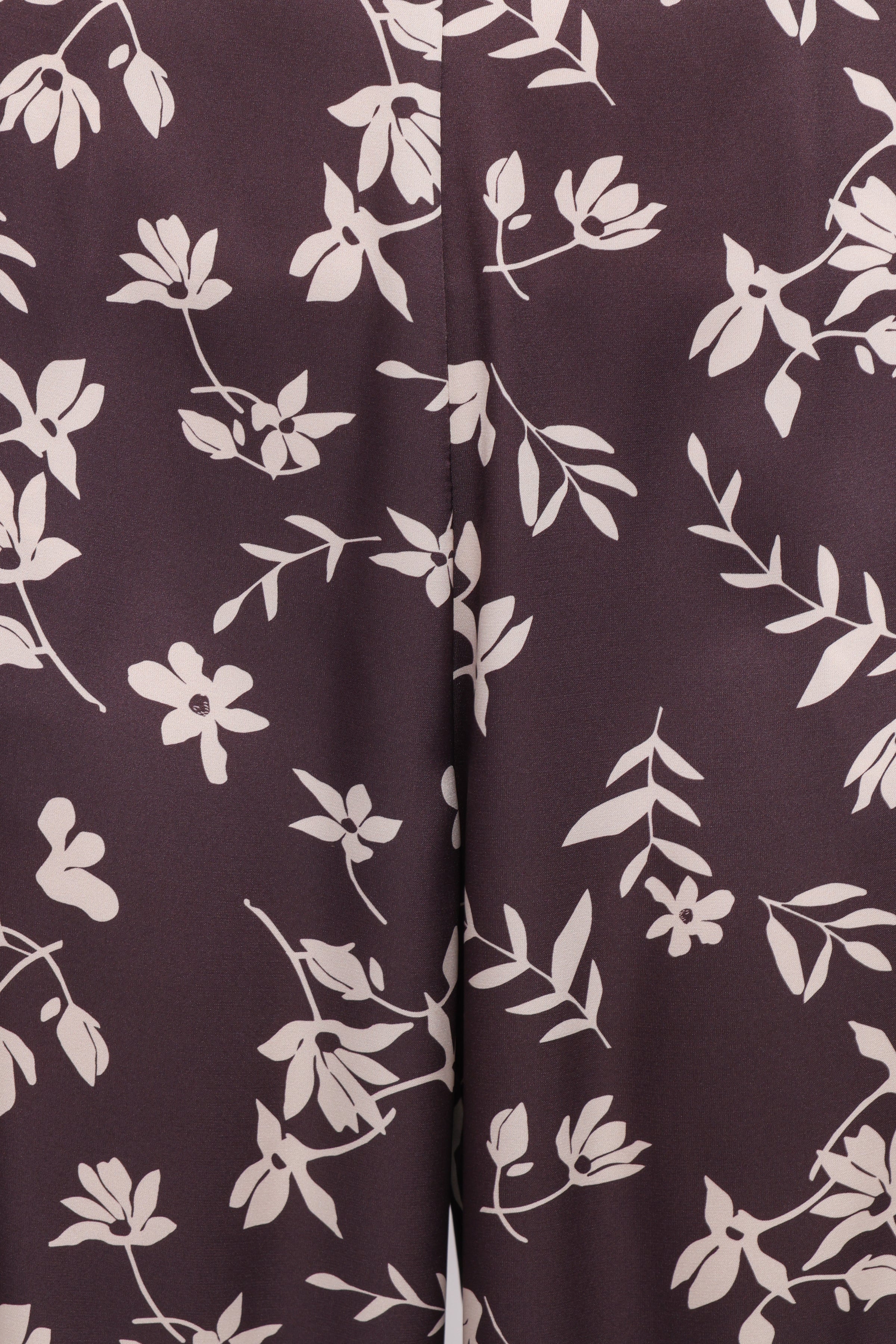 BOTTOMS Romola Pant - Brown Cream Floral