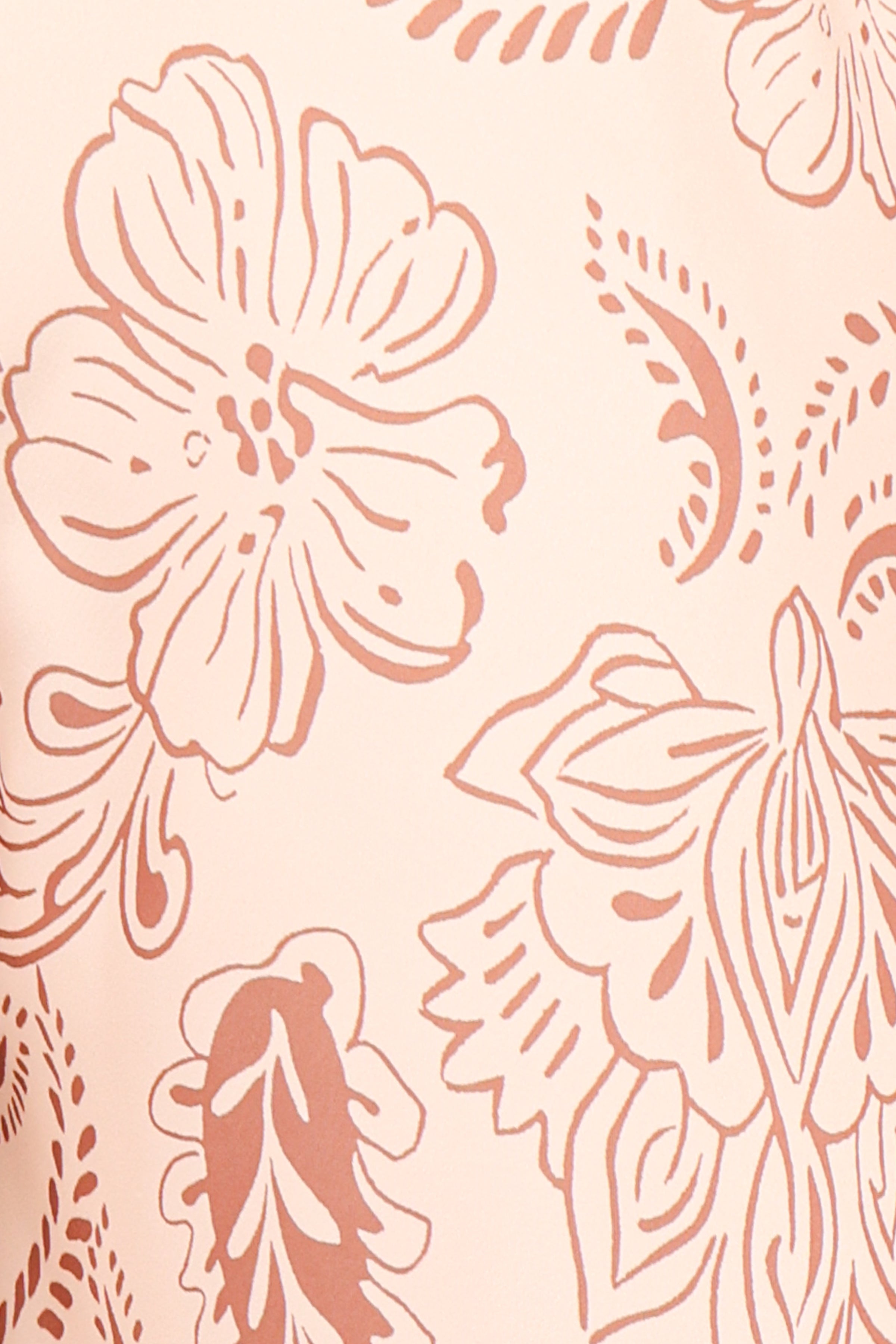 BOTTOMS Rosalie Satin Pant - Brown Paisley