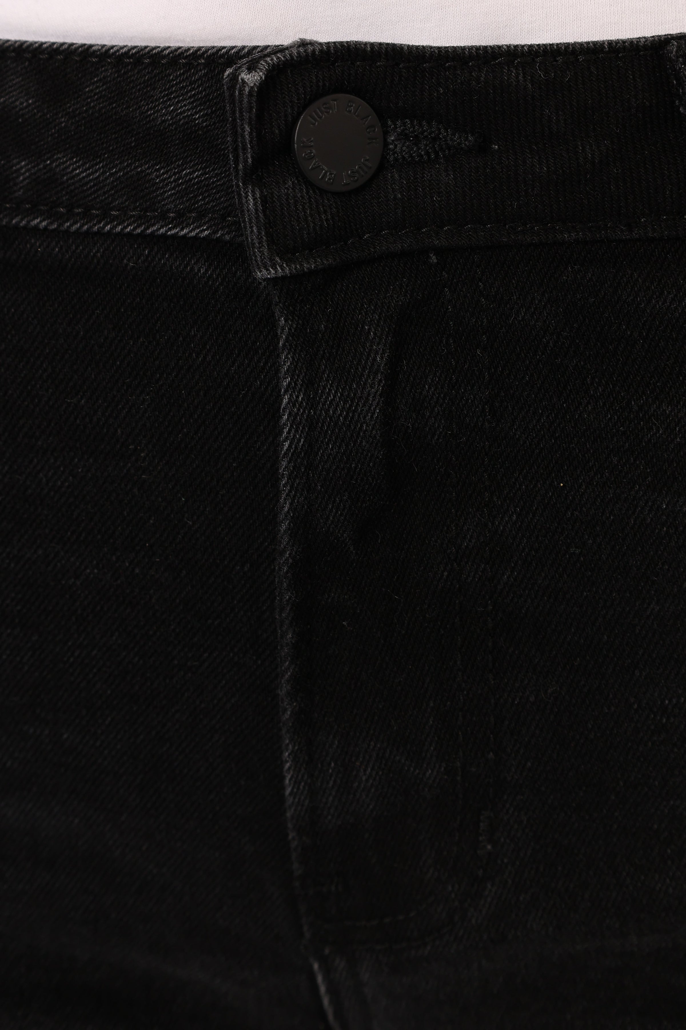 BOTTOMS @Rowan High Rise Straight Leg Jean - Washed Black