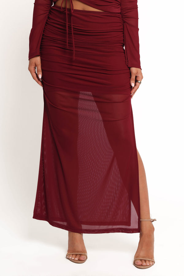 BOTTOMS Solai Skirt - Berry