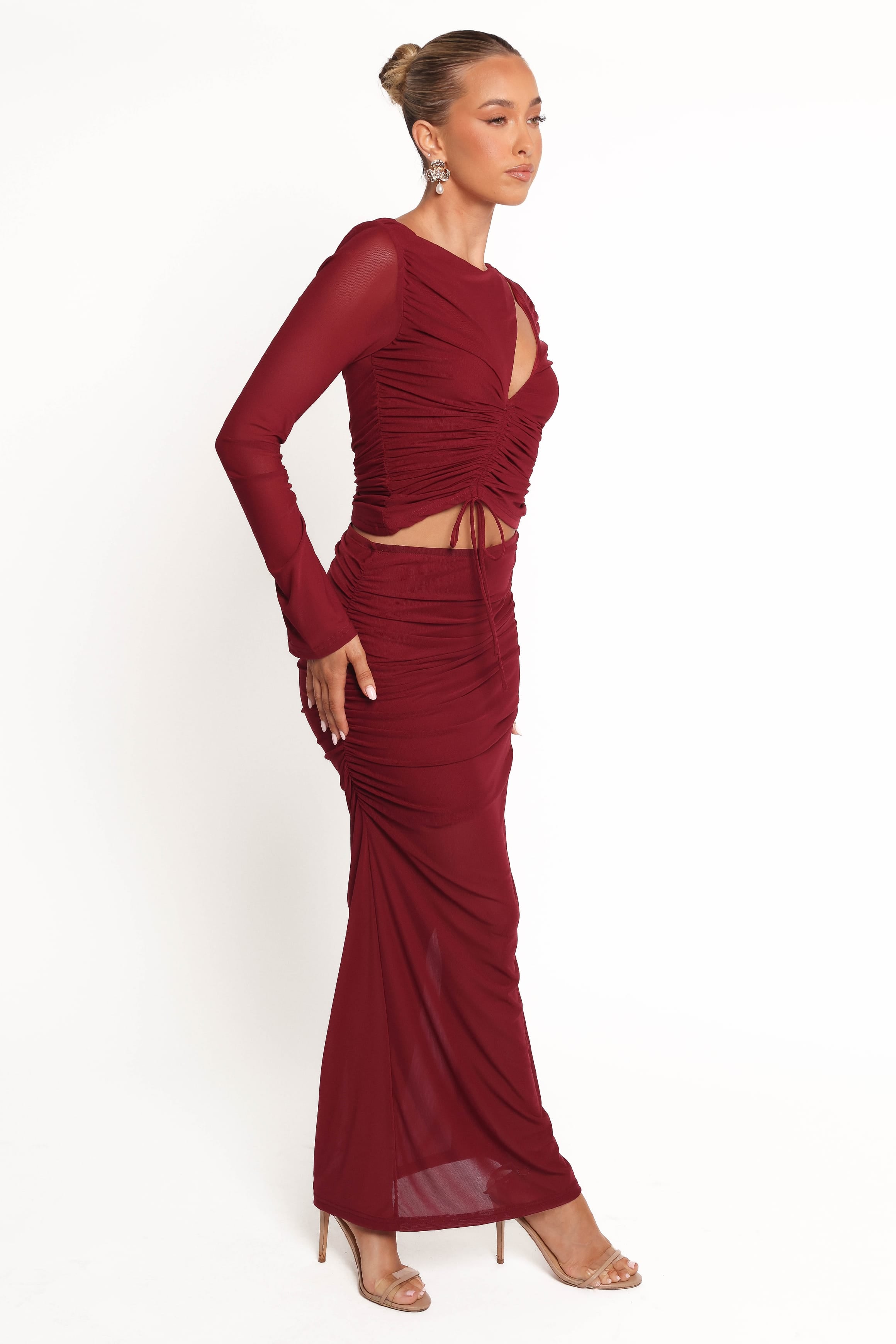 BOTTOMS Solai Skirt - Berry
