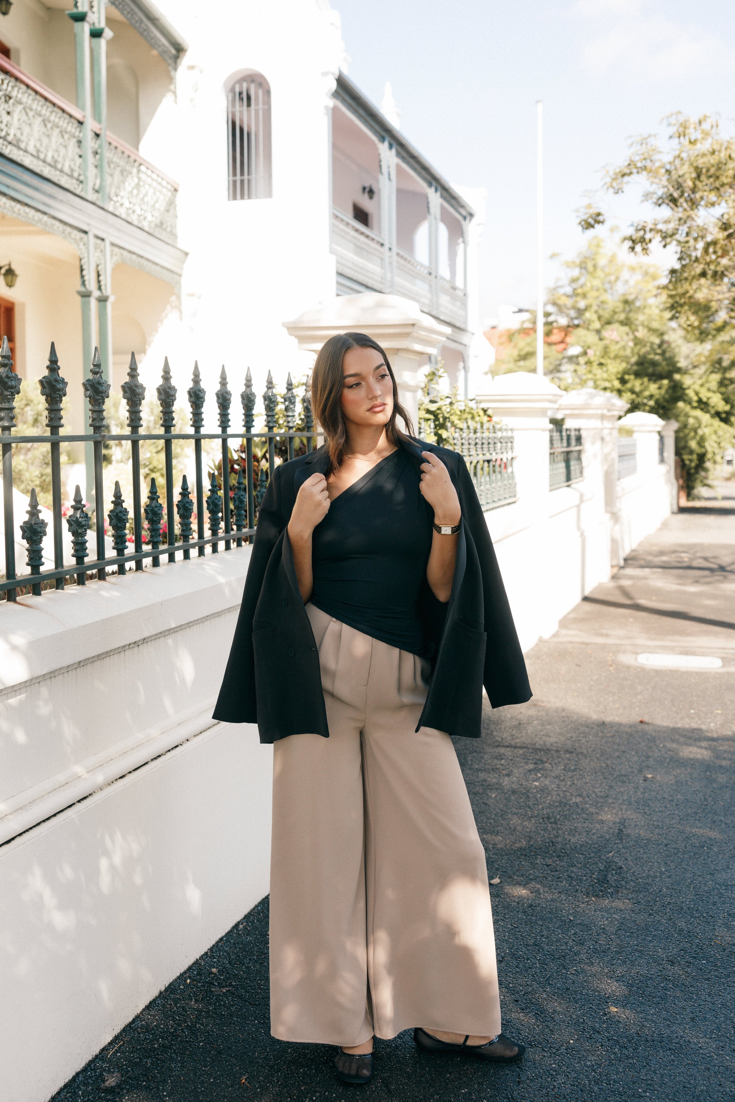 BOTTOMS @Sophia Pant - Beige (Hold for Cool Beginnings)