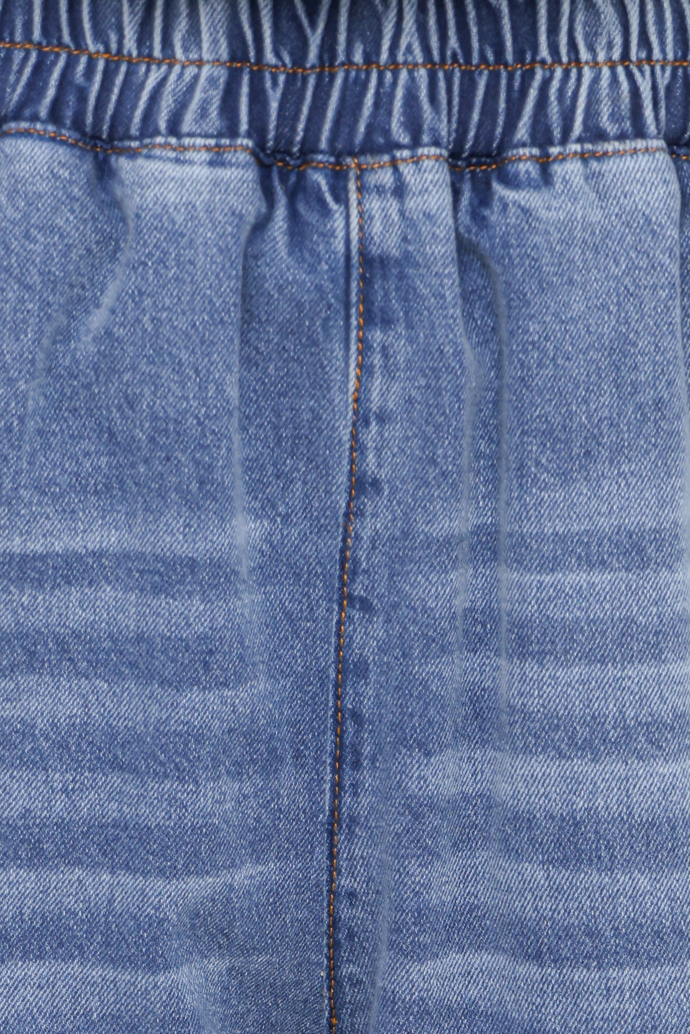 BOTTOMS Sophie Cropped Barrel Jean - Medium Wash