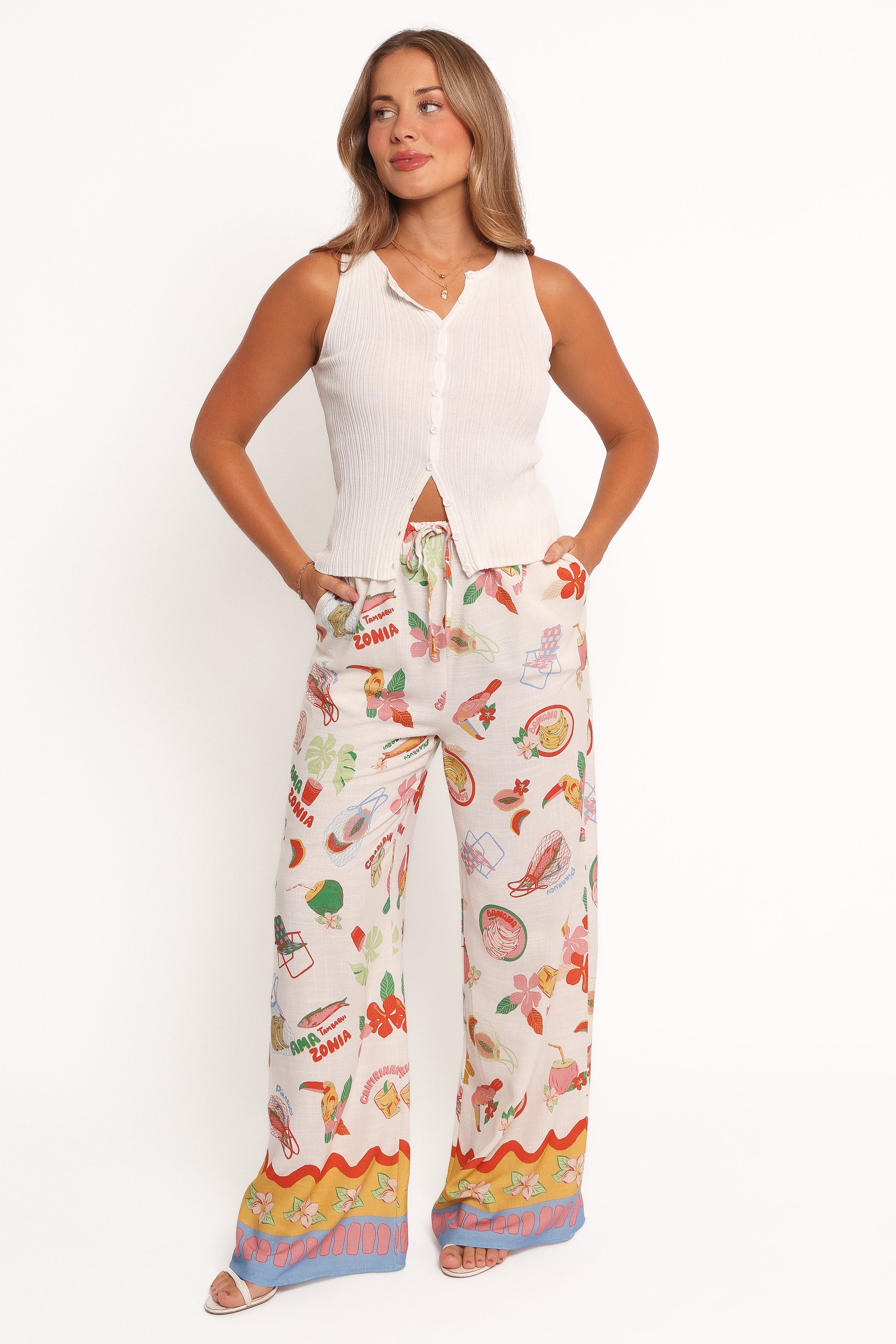 BOTTOMS Sui Pants - Alfresco
