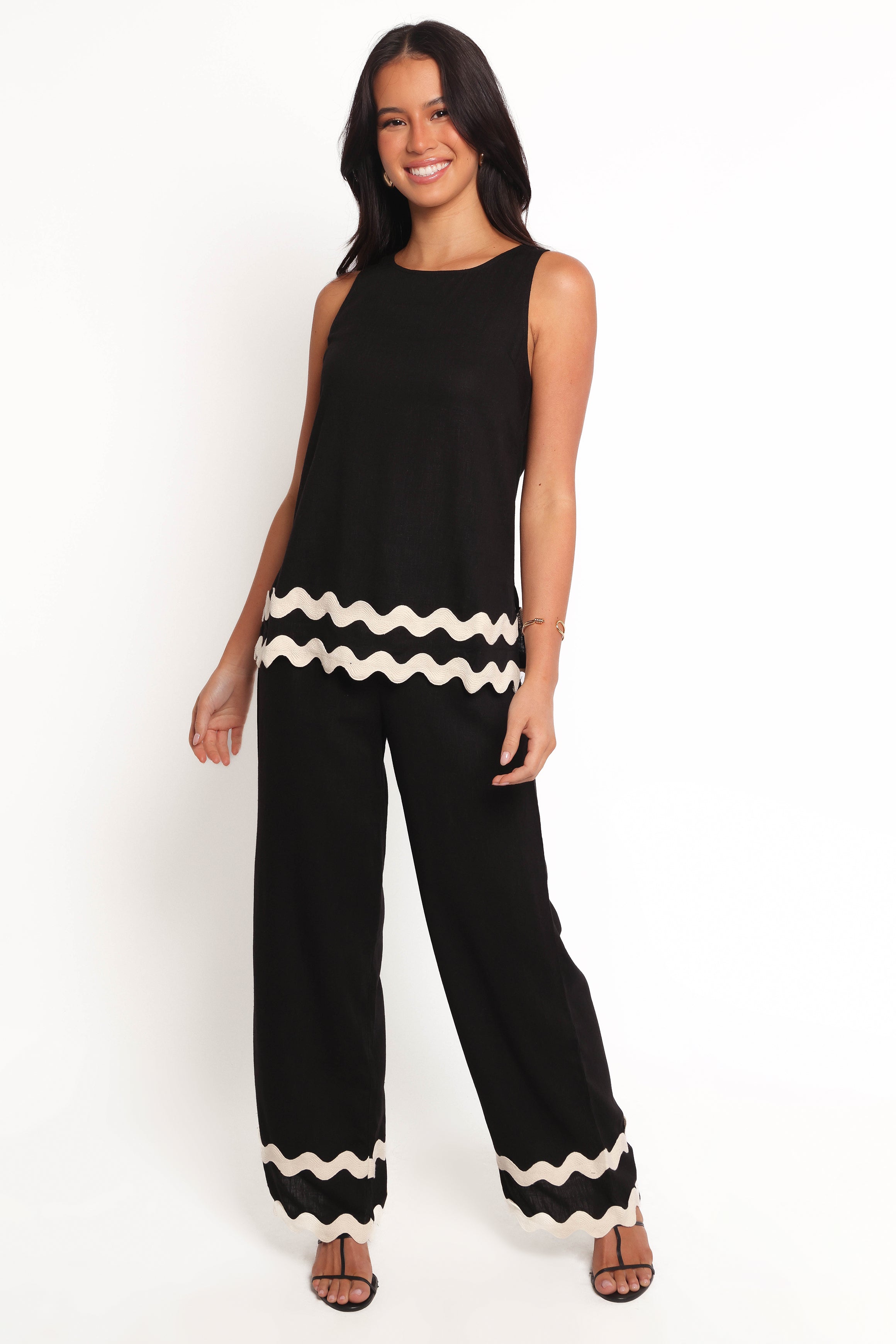 BOTTOMS Taliah Pants - Black