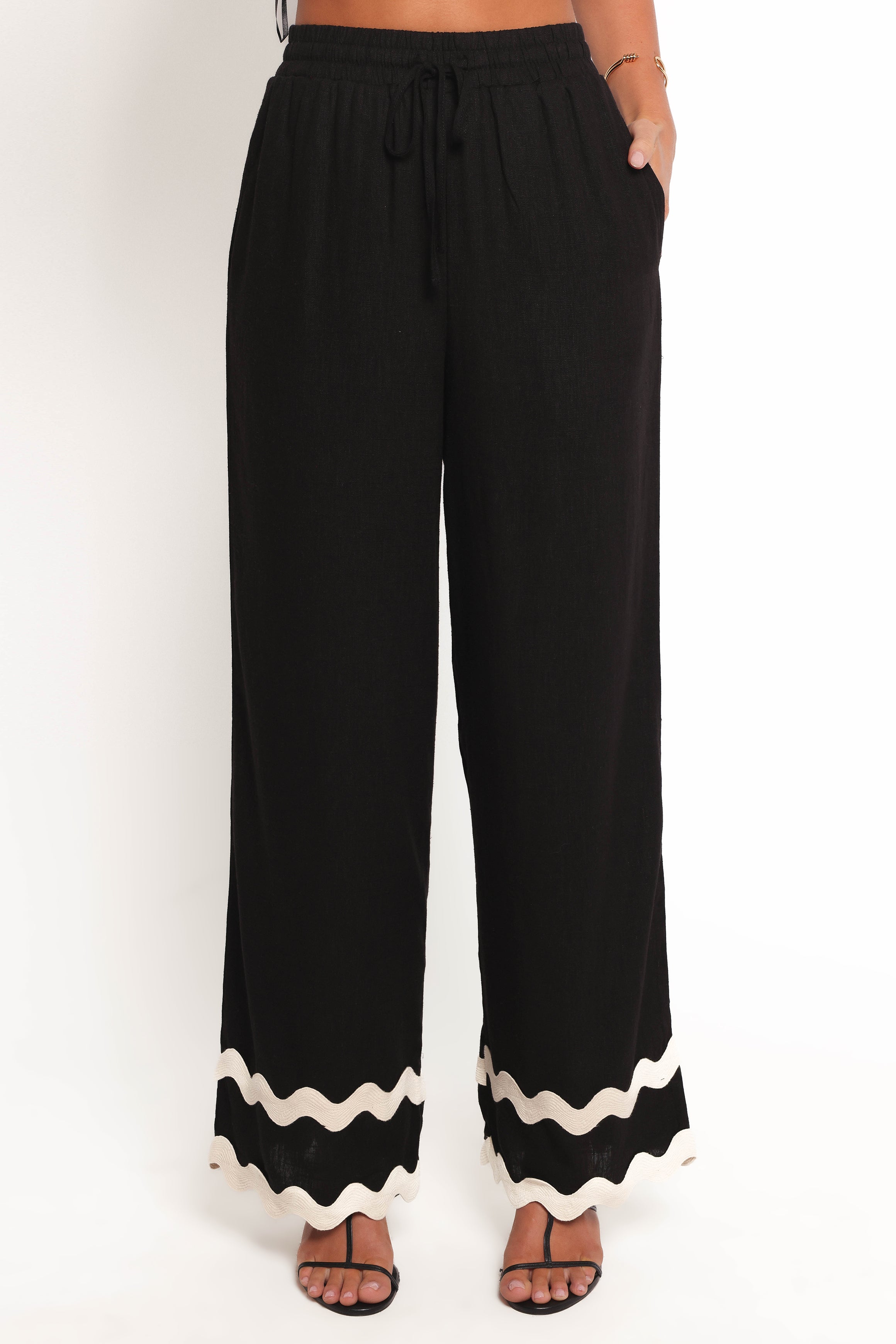BOTTOMS Taliah Pants - Black