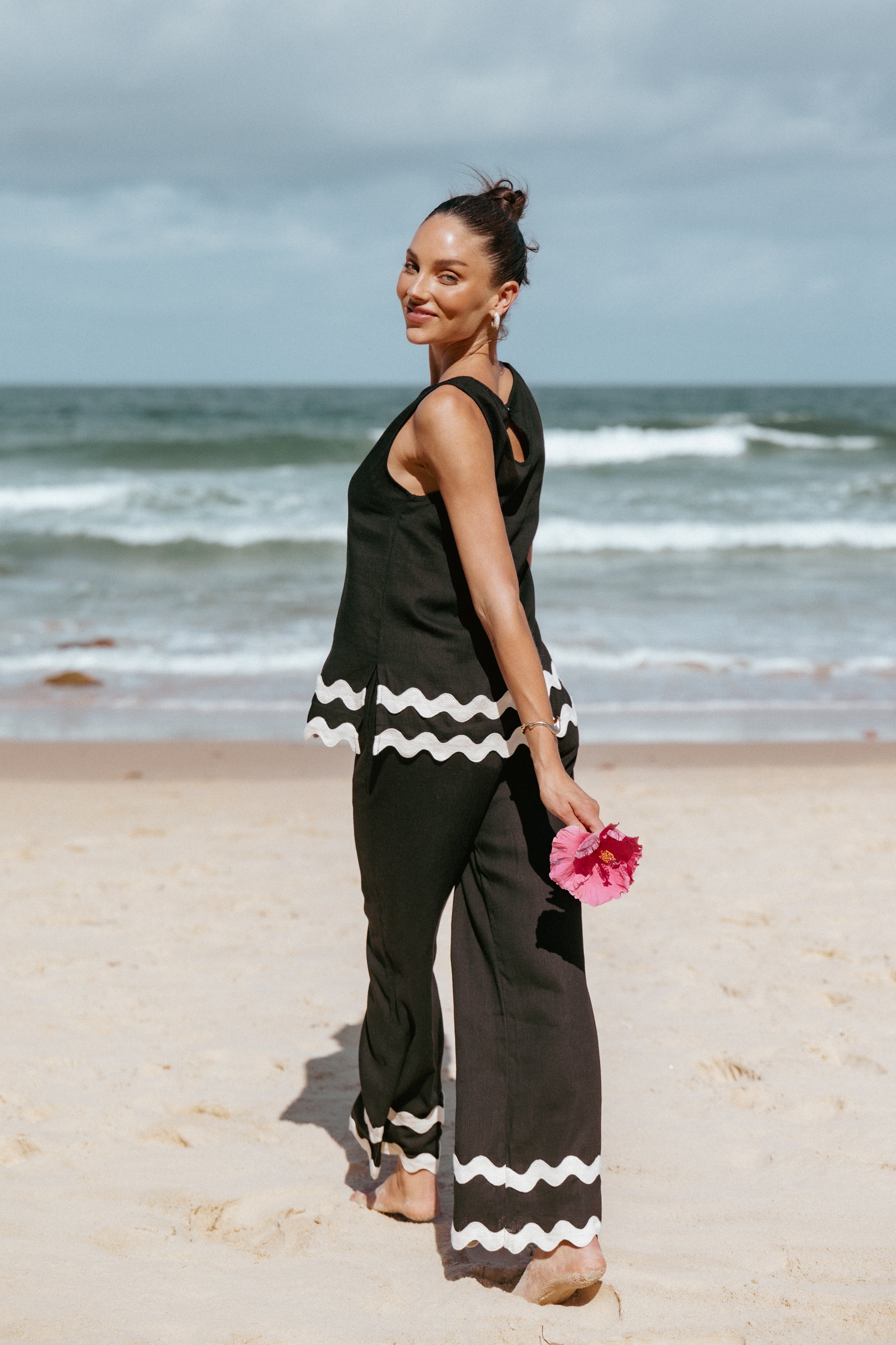 BOTTOMS Taliah Pants - Black