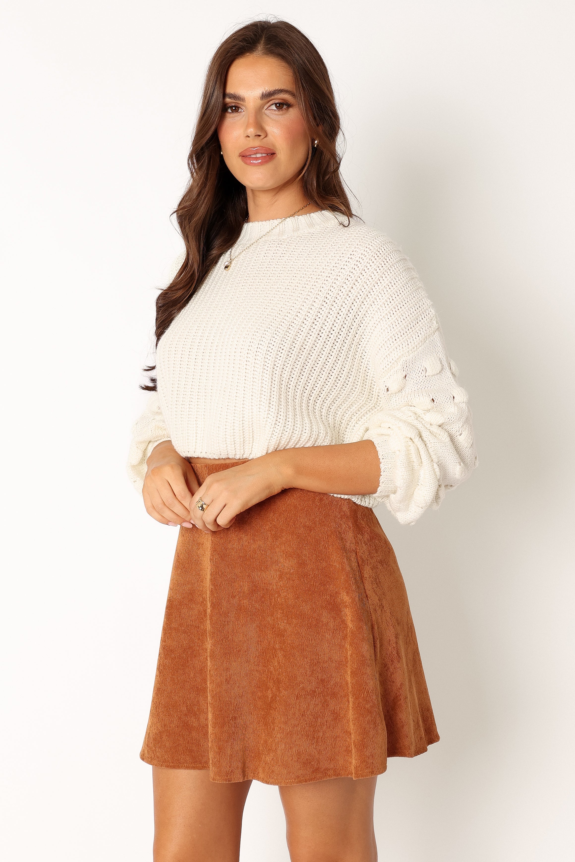 BOTTOMS @Tammy Cord Skirt - Gucci