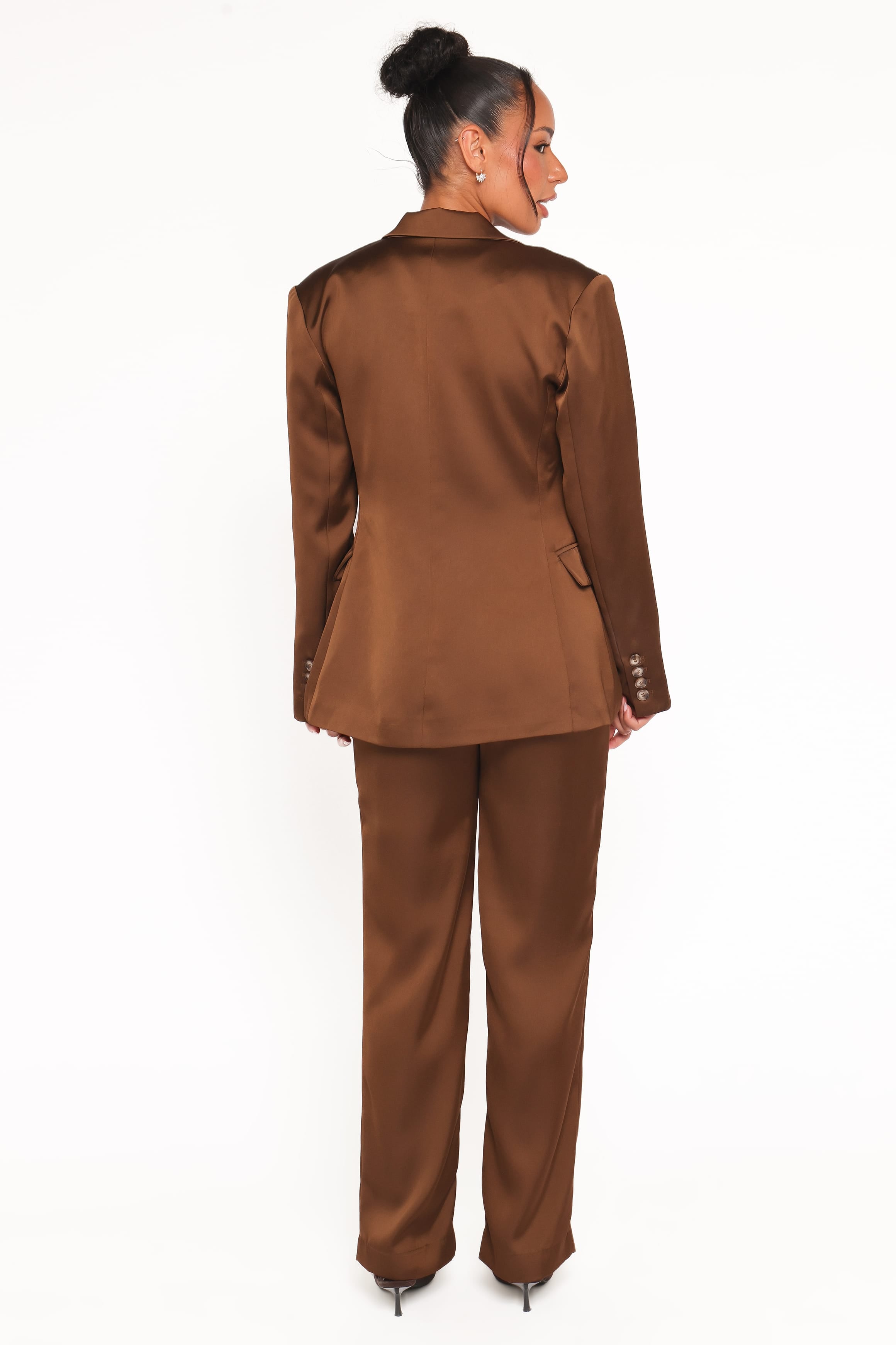 BOTTOMS Trina Tailored Pant - Brown