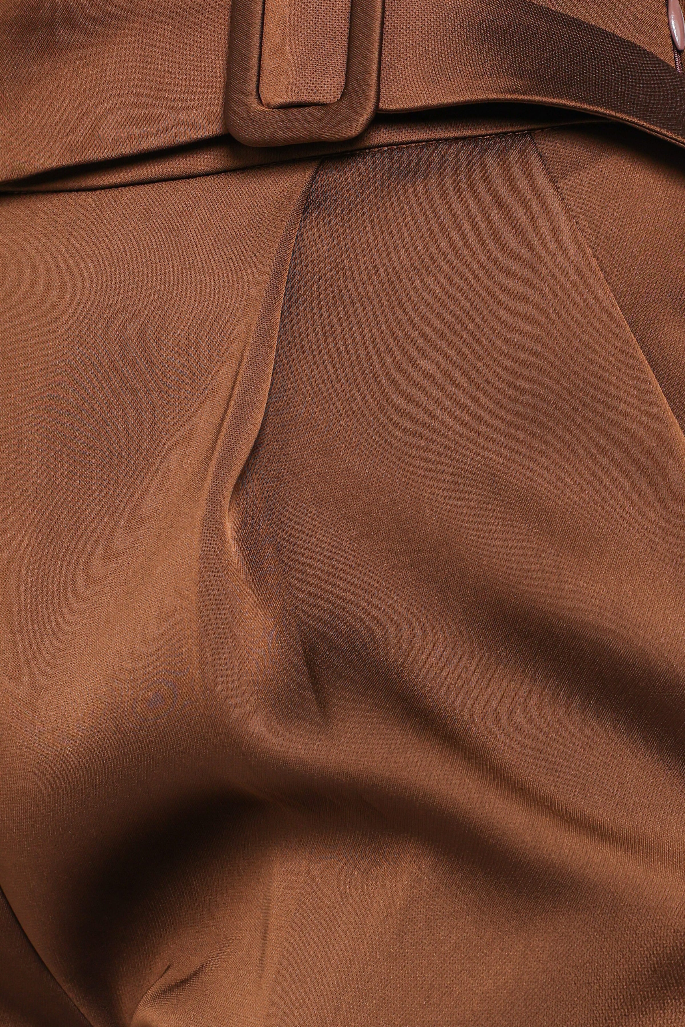 BOTTOMS Trina Tailored Pant - Brown