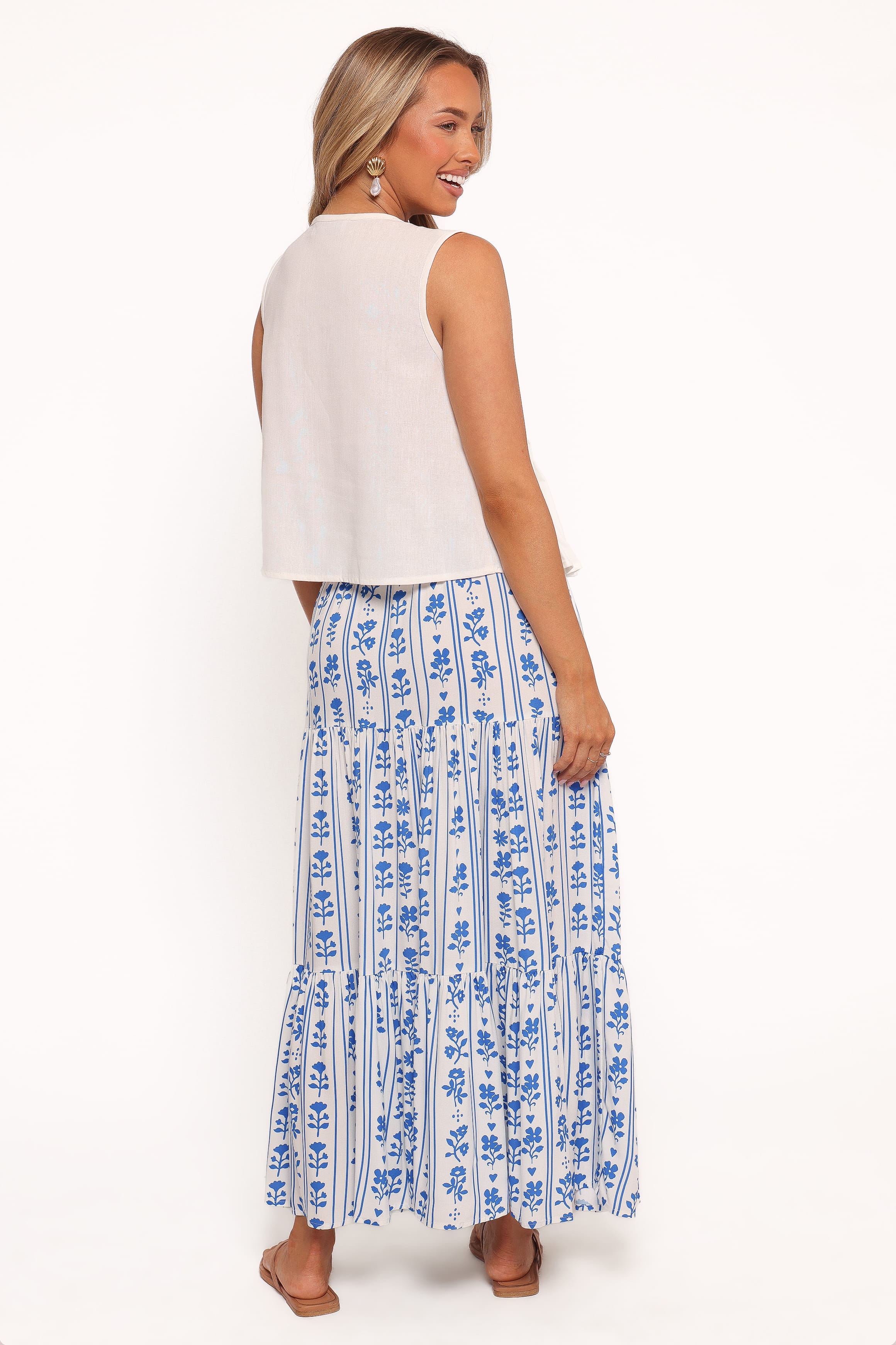 BOTTOMS Tula Maxi Skirt - Ninette Floral