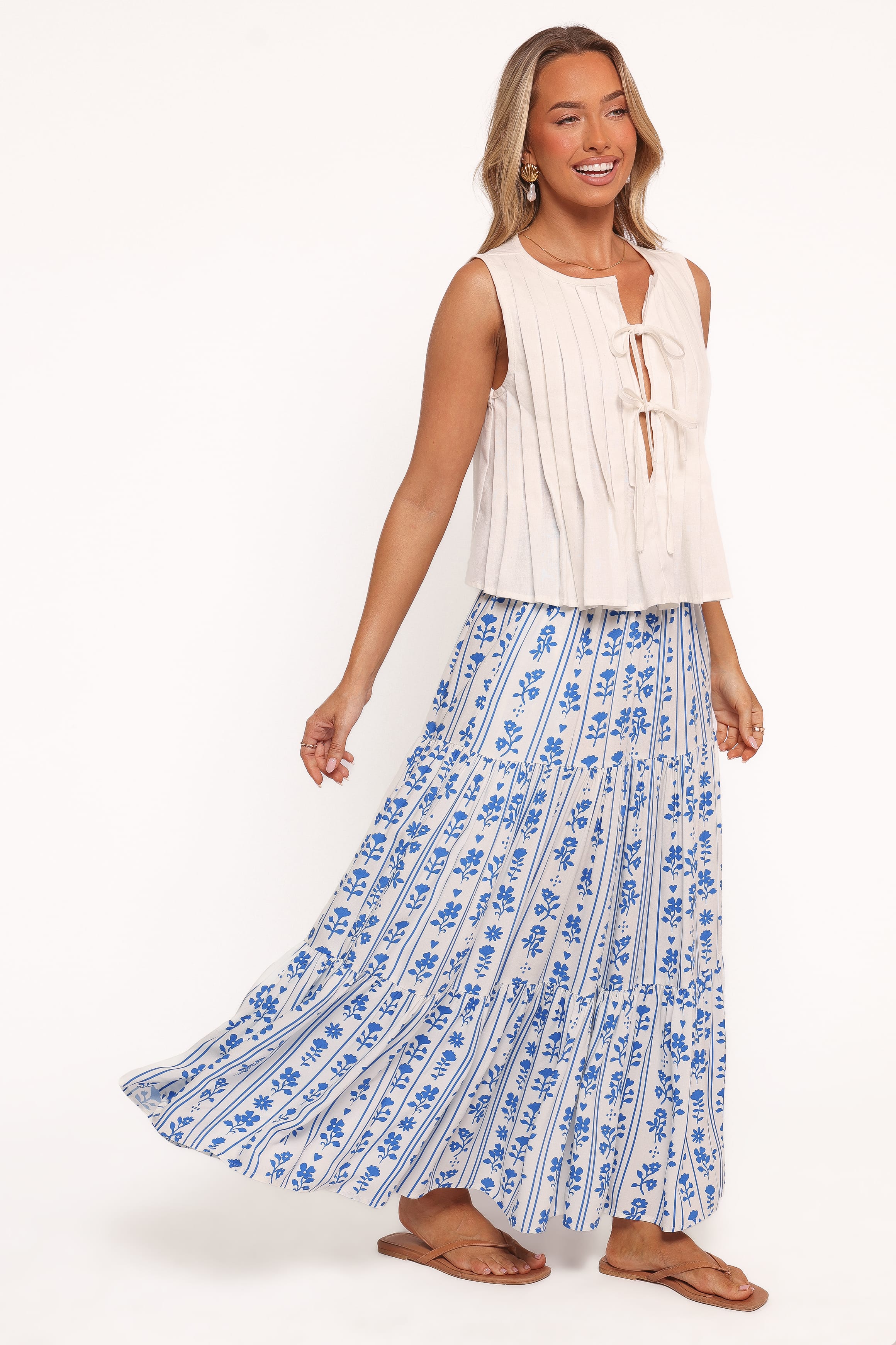 BOTTOMS Tula Maxi Skirt - Ninette Floral
