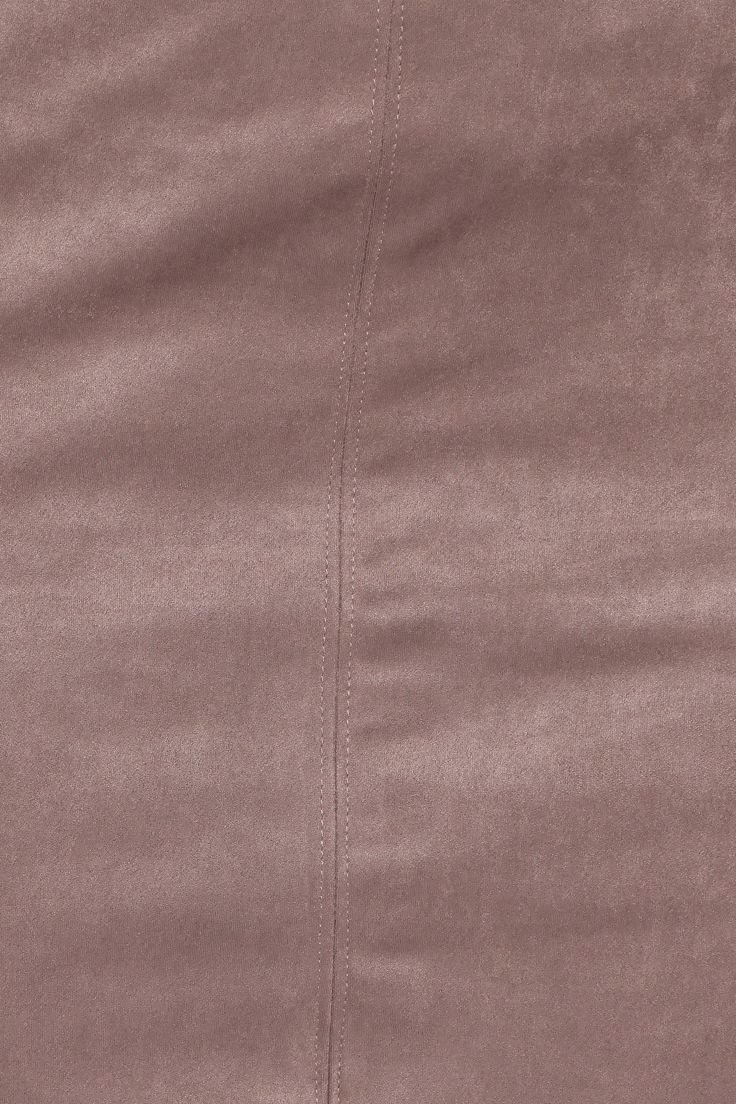 BOTTOMS Una Suede Midi Skirt - Mushroom