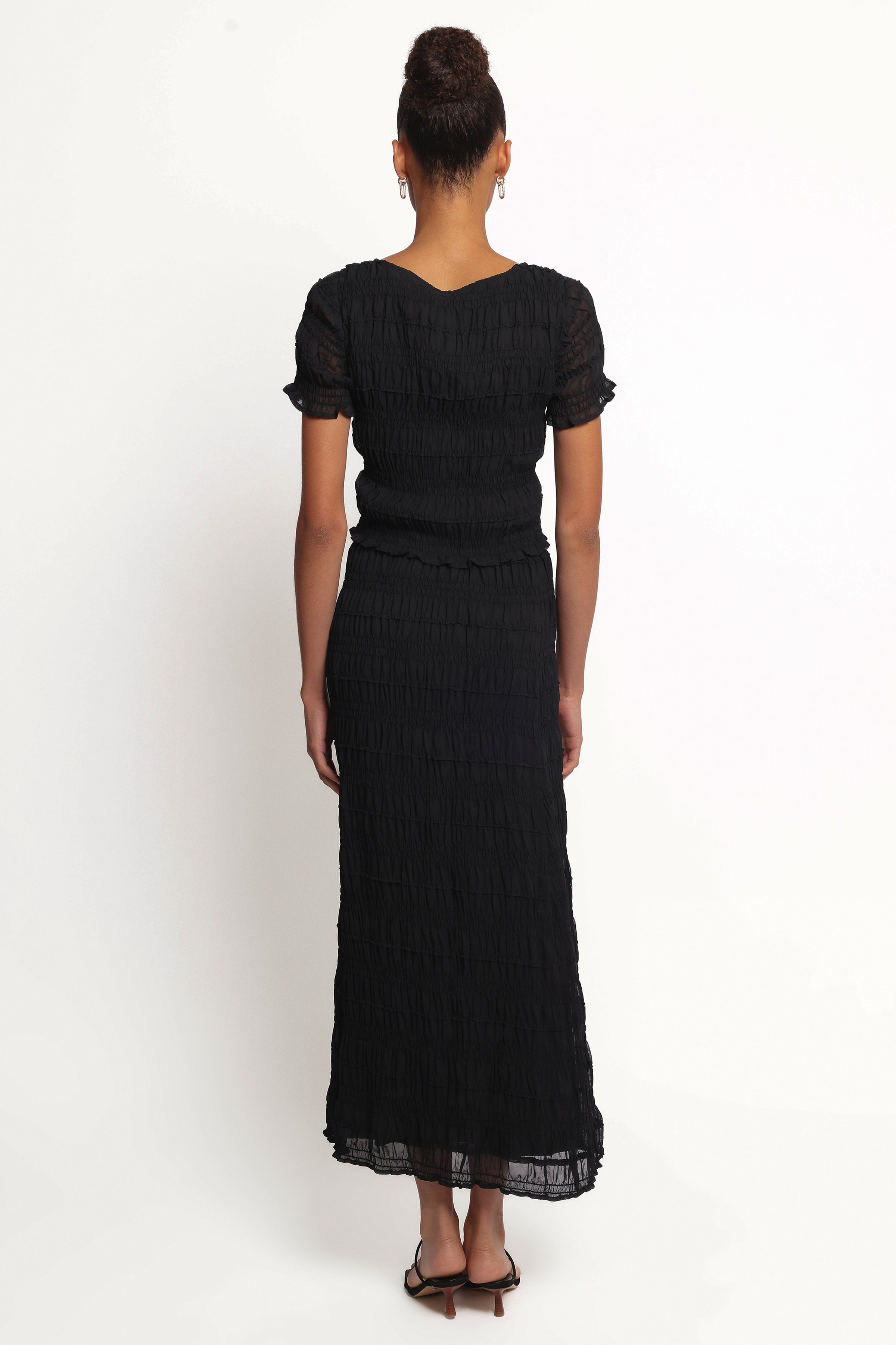BOTTOMS Valana Skirt - Black Midnight