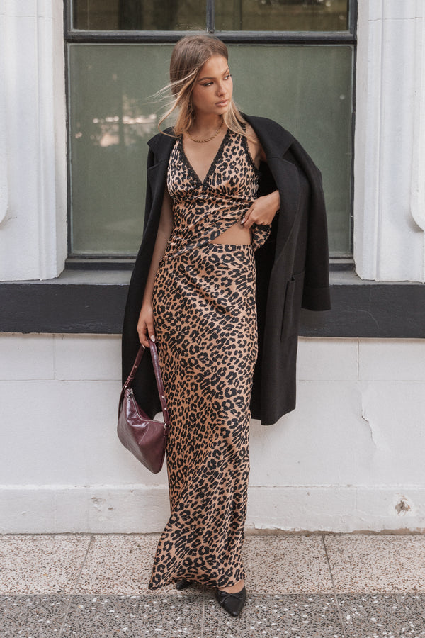 BOTTOMS Velman Skirt - Leopard