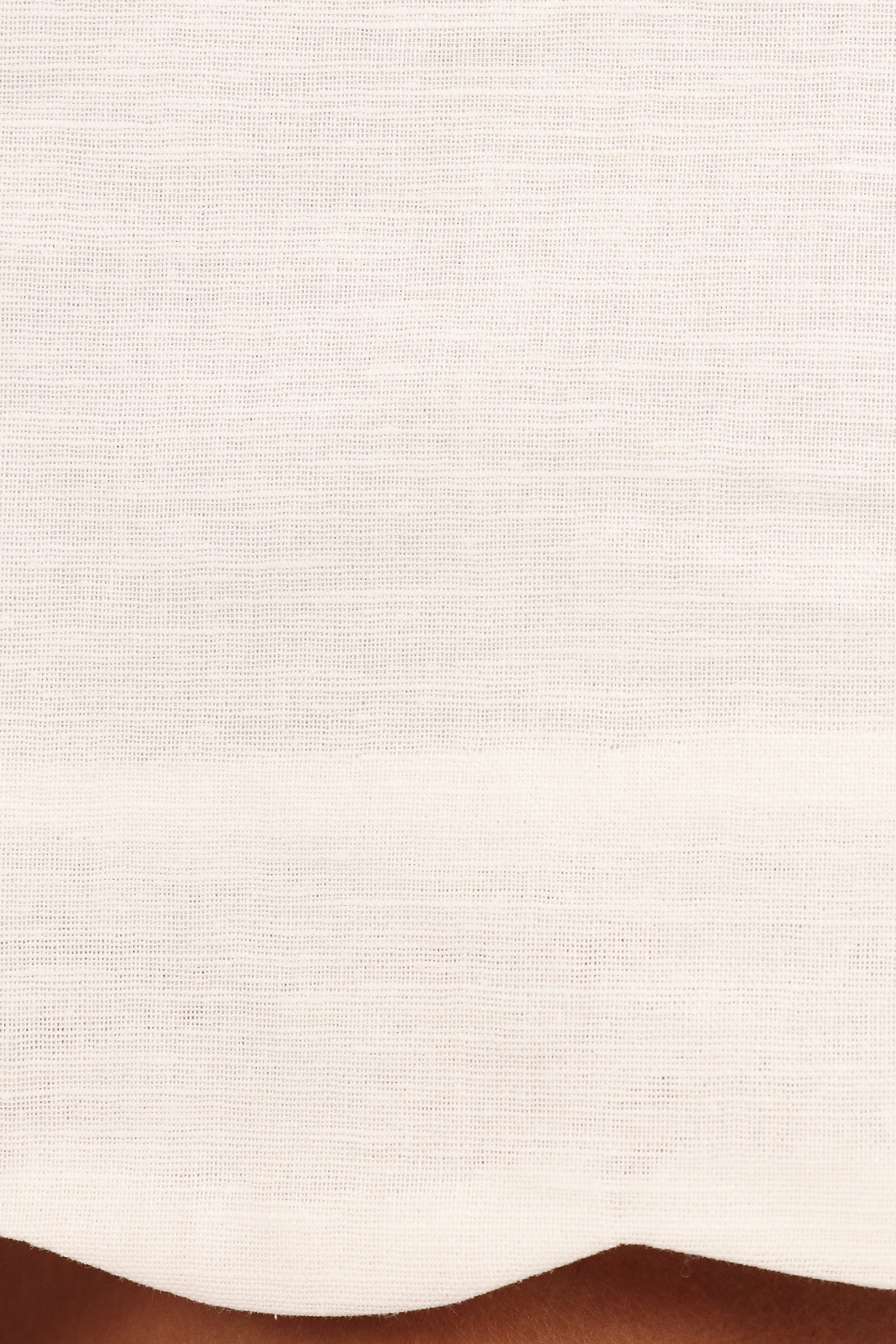 BOTTOMS Wendie Scalloped Mini Skirt - Cloud White