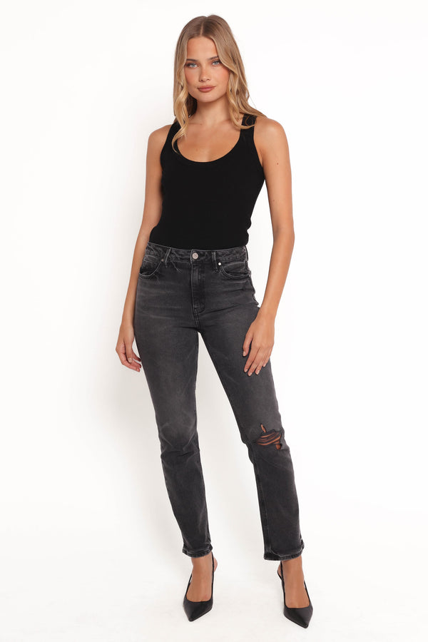 BOTTOMS Willa High Rise Straight Leg Jeans - Riot