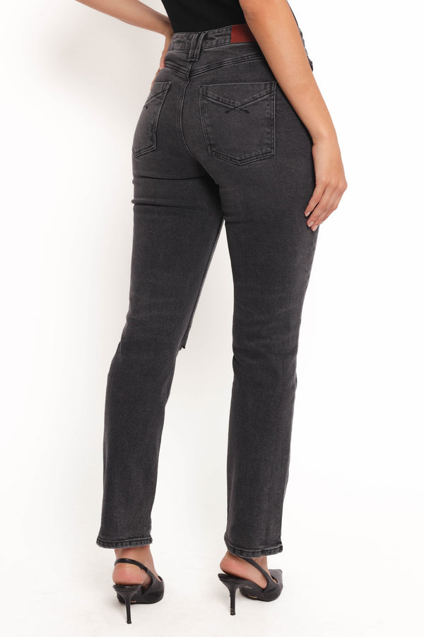 BOTTOMS Willa High Rise Straight Leg Jeans - Riot