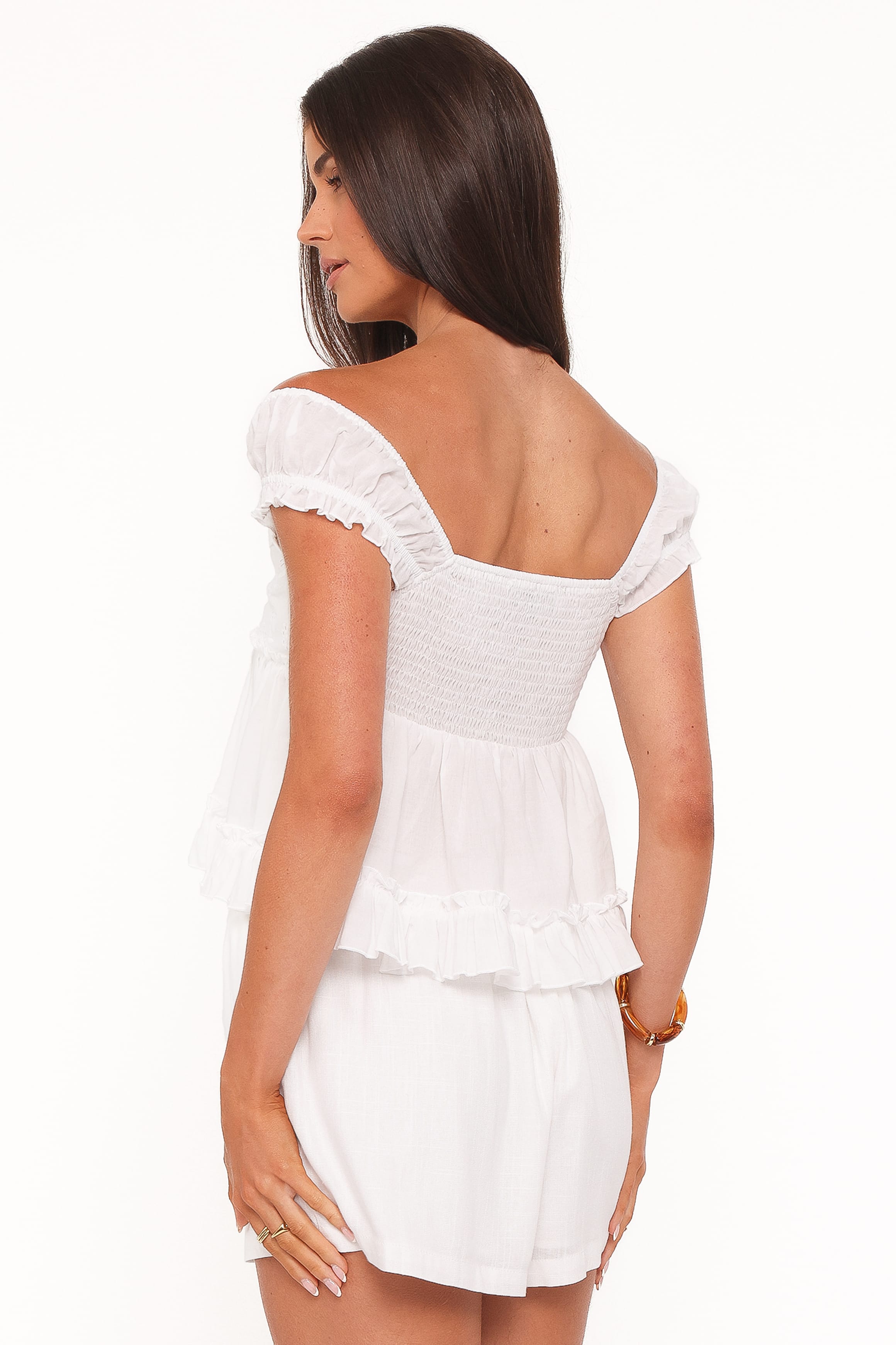 BOTTOMS Wren Short - White