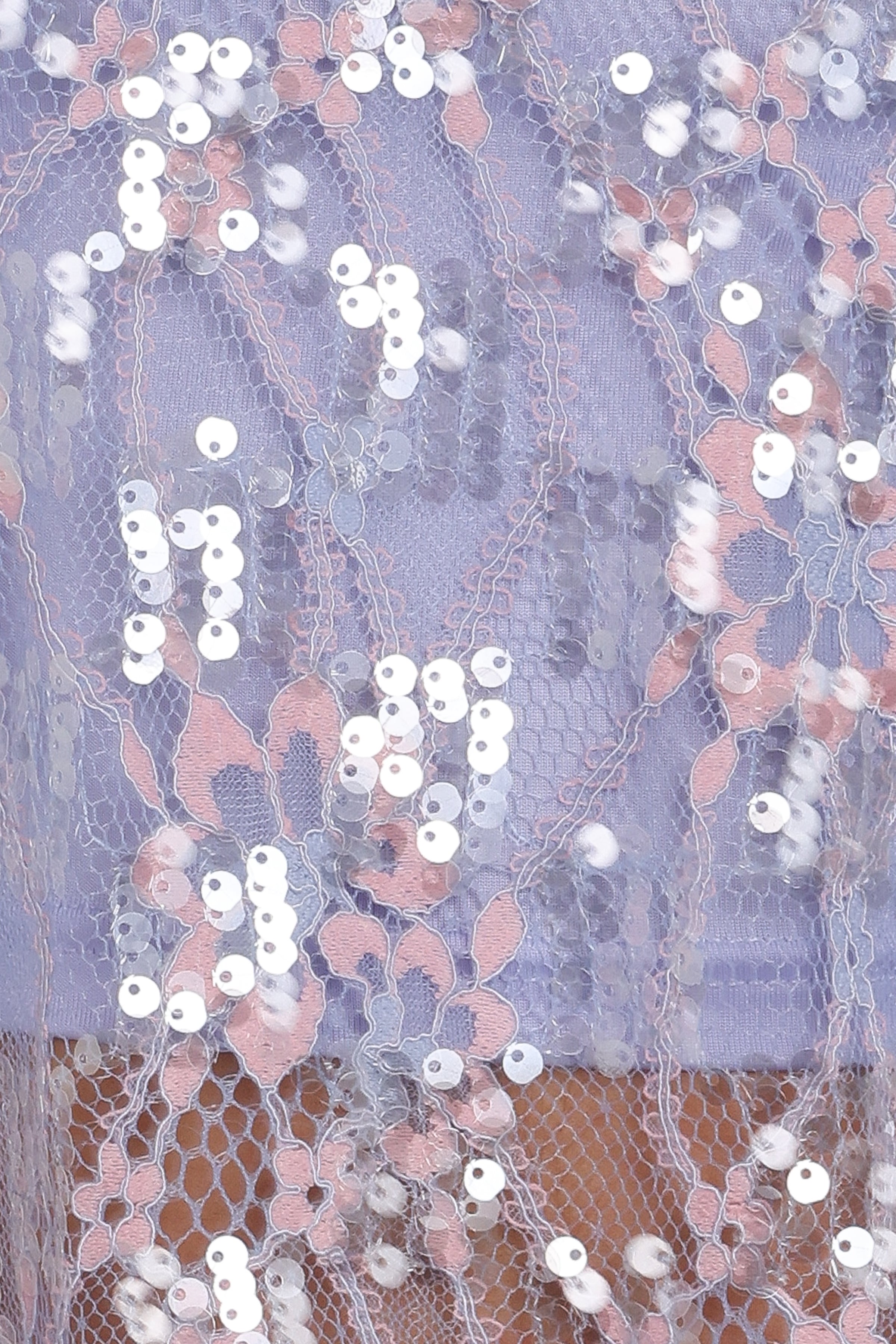 BOTTOMS @Yonder Sheer Panel Lace Maxi Skirt - Purple