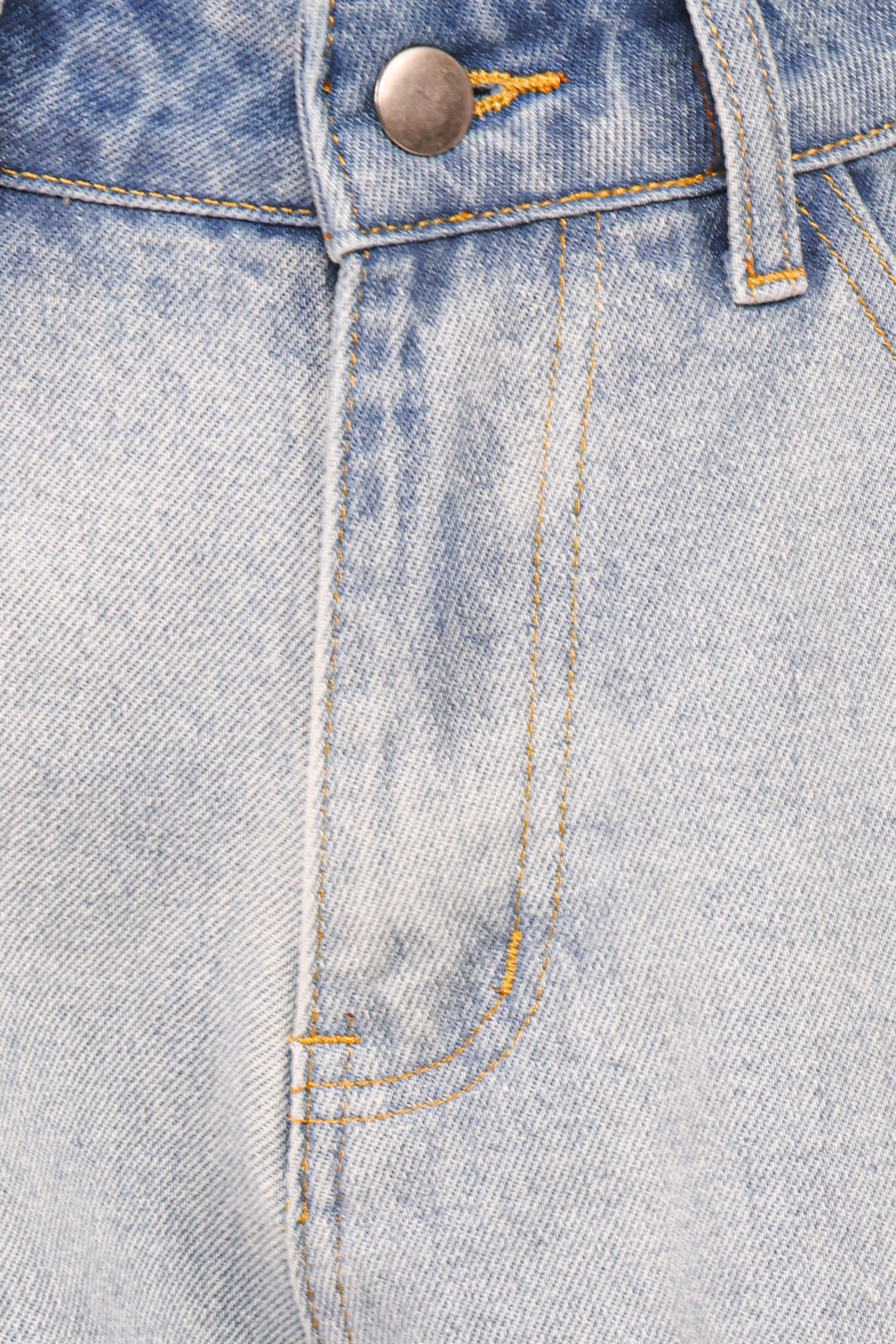 BOTTOMS Yuri Wide Leg Jeans - Two Tone Blue