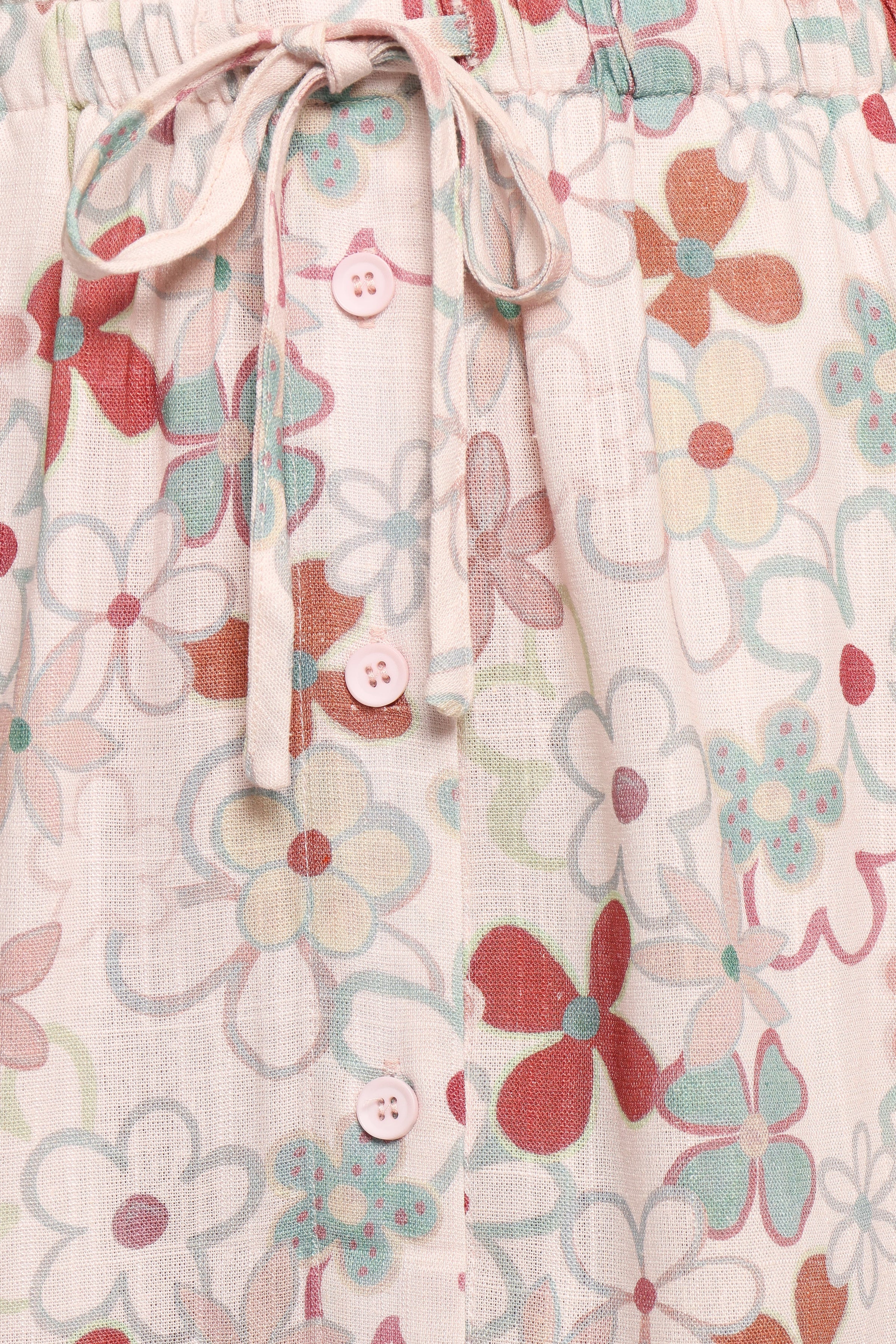 BOTTOMS Zinnia Mini Skirt - Mirabelle Print