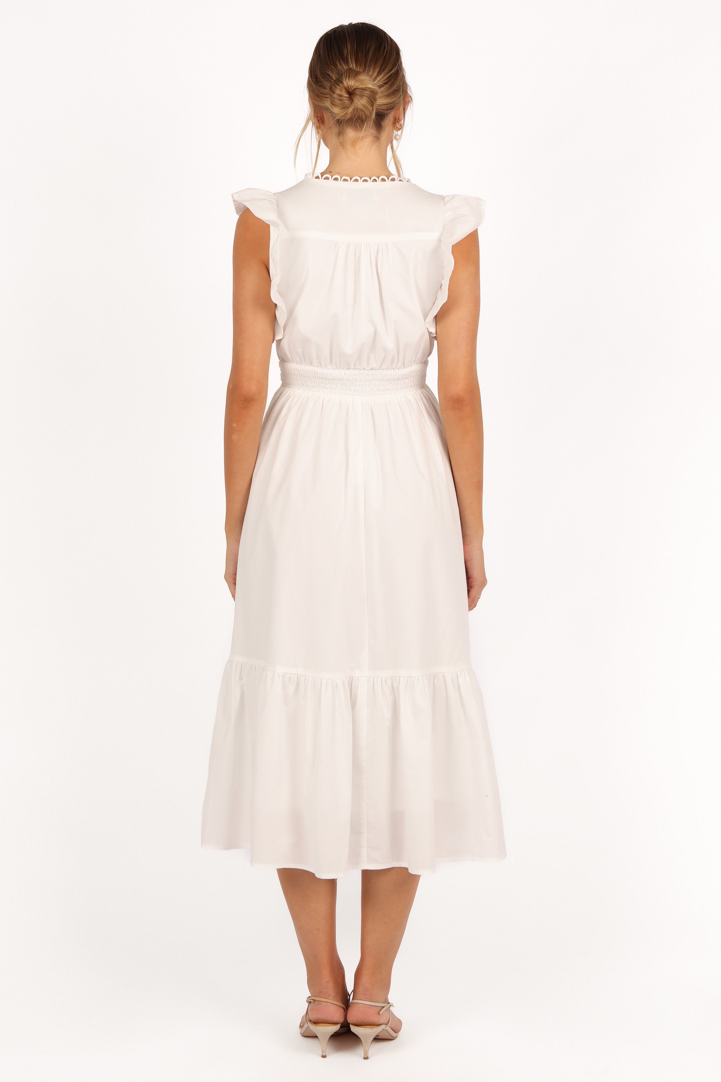DRESSES Acadia Midi Dress - White