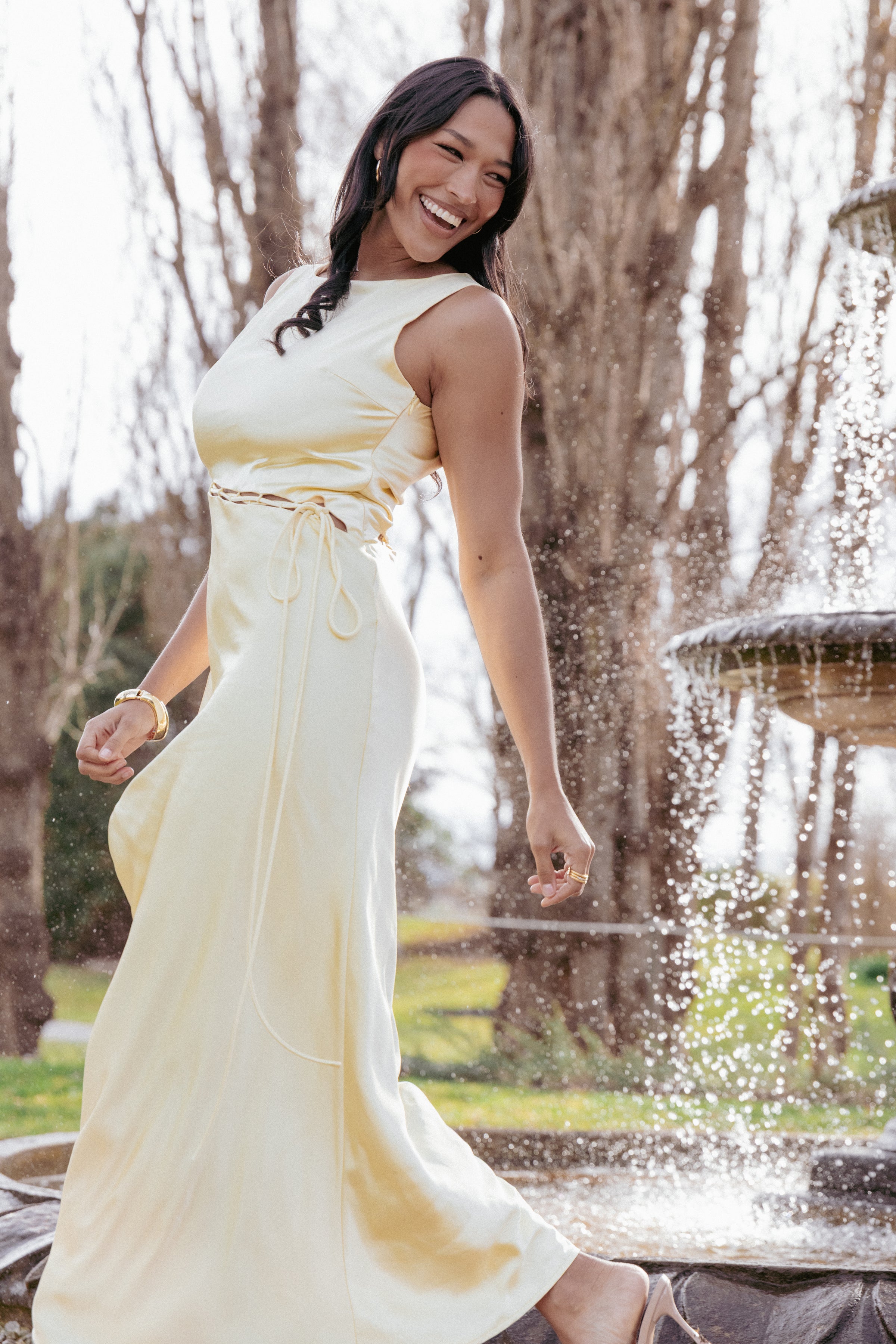 DRESSES Adalia Maxi Dress - Butter Yellow