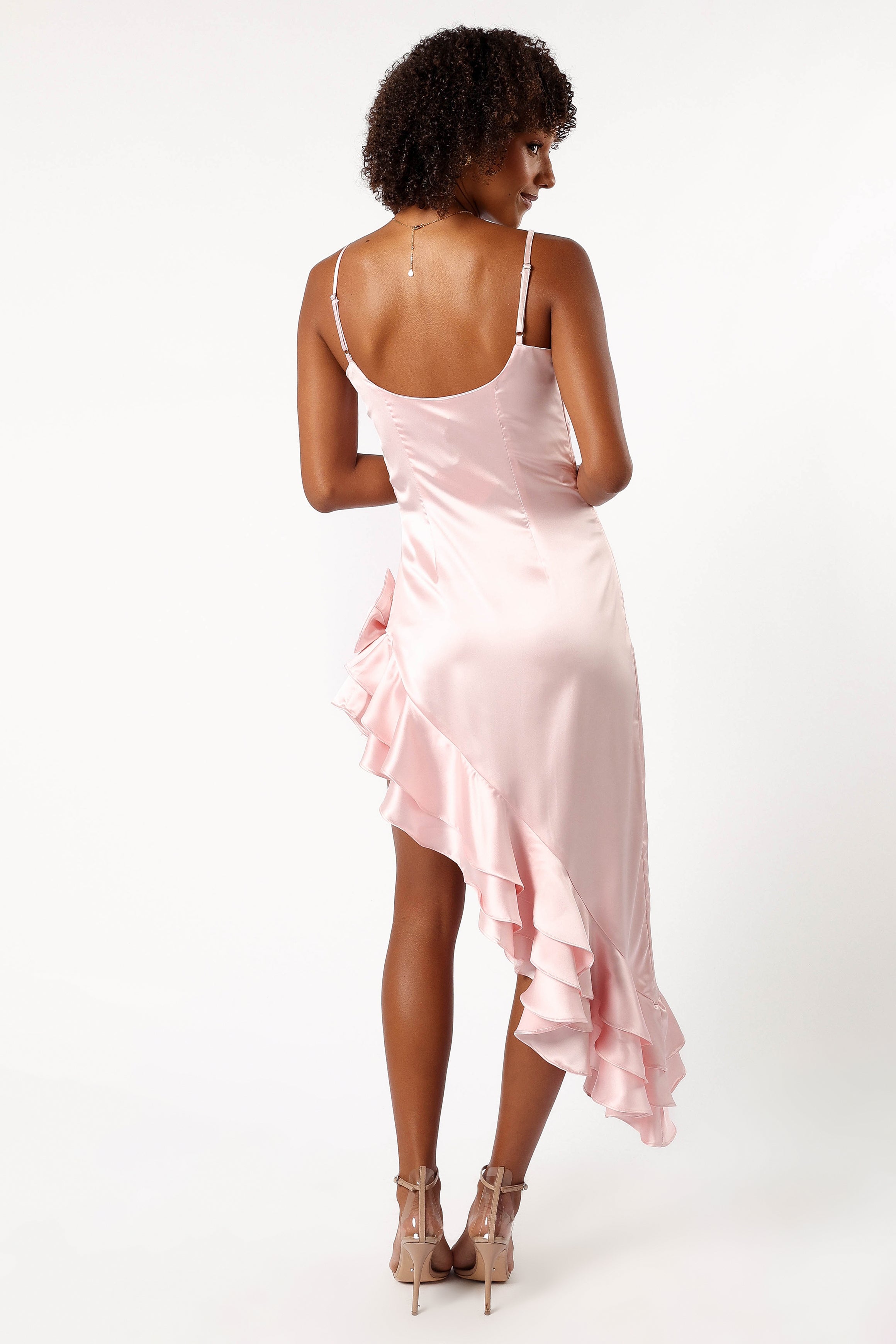 DRESSES @Addie Midi Dress - Light Pink