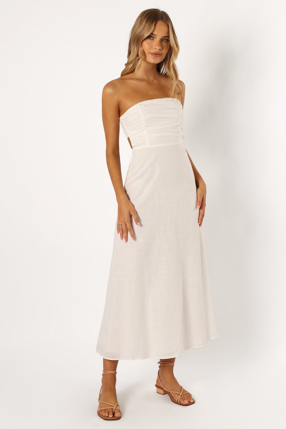 DRESSES @Adele Maxi Dress - White