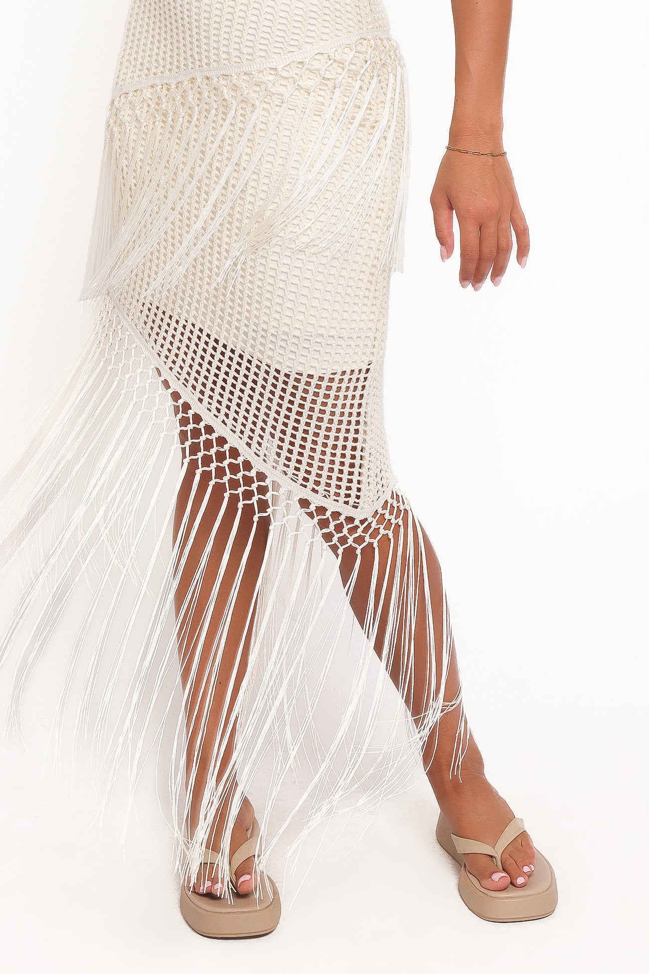 DRESSES Adella Midi Dress - Natural