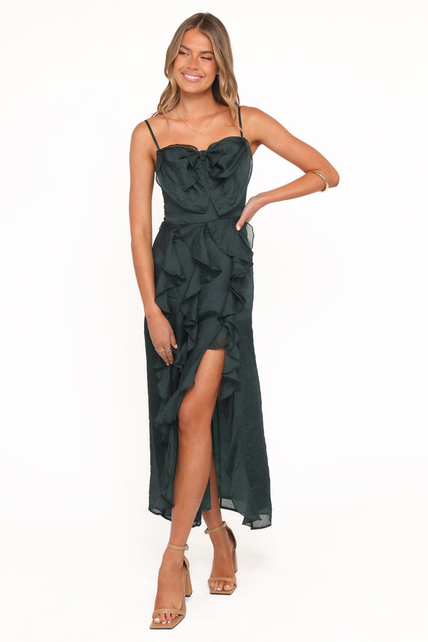DRESSES Adelyn Midi Dress - Emerald