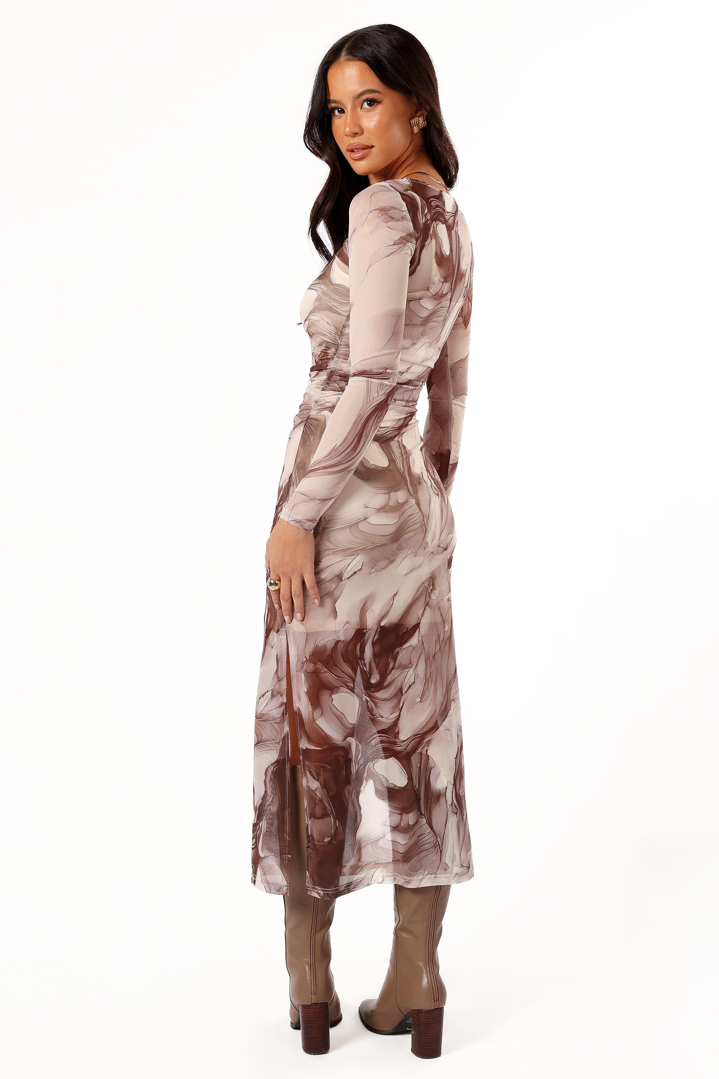 DRESSES Adrianna Maxi Dress - Cacao