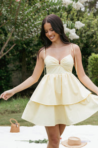 DRESSES Aeliana Mini Dress - Yellow