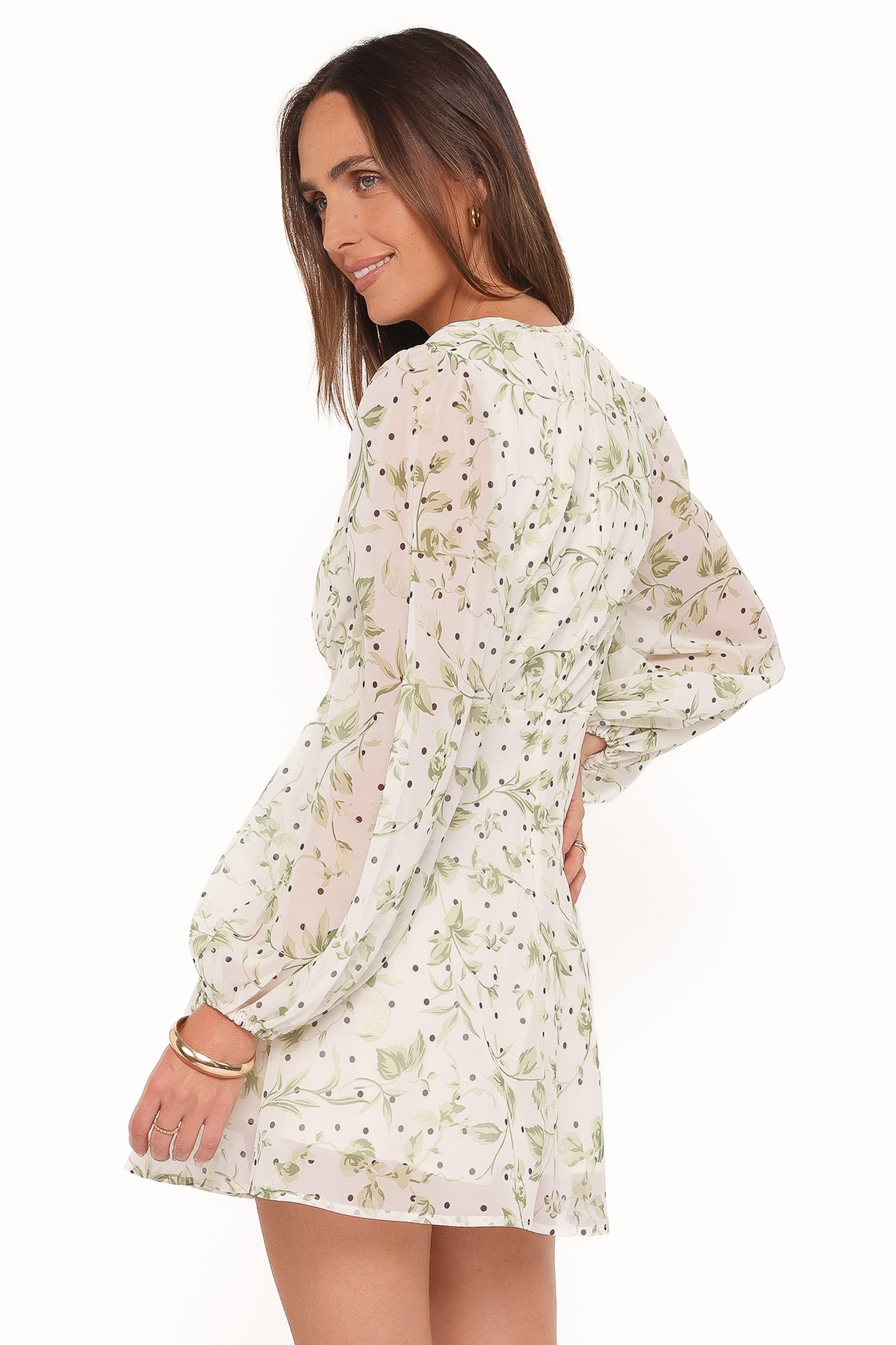 DRESSES Aimee Mini Dress - Green Leaf
