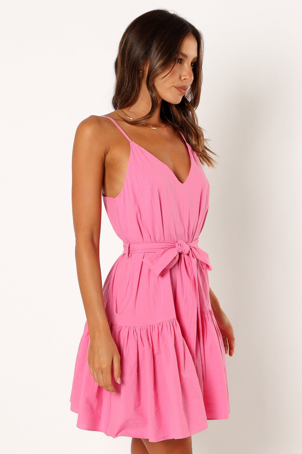 Collective Dress - Alayna Mini Dress - Pink fifth image