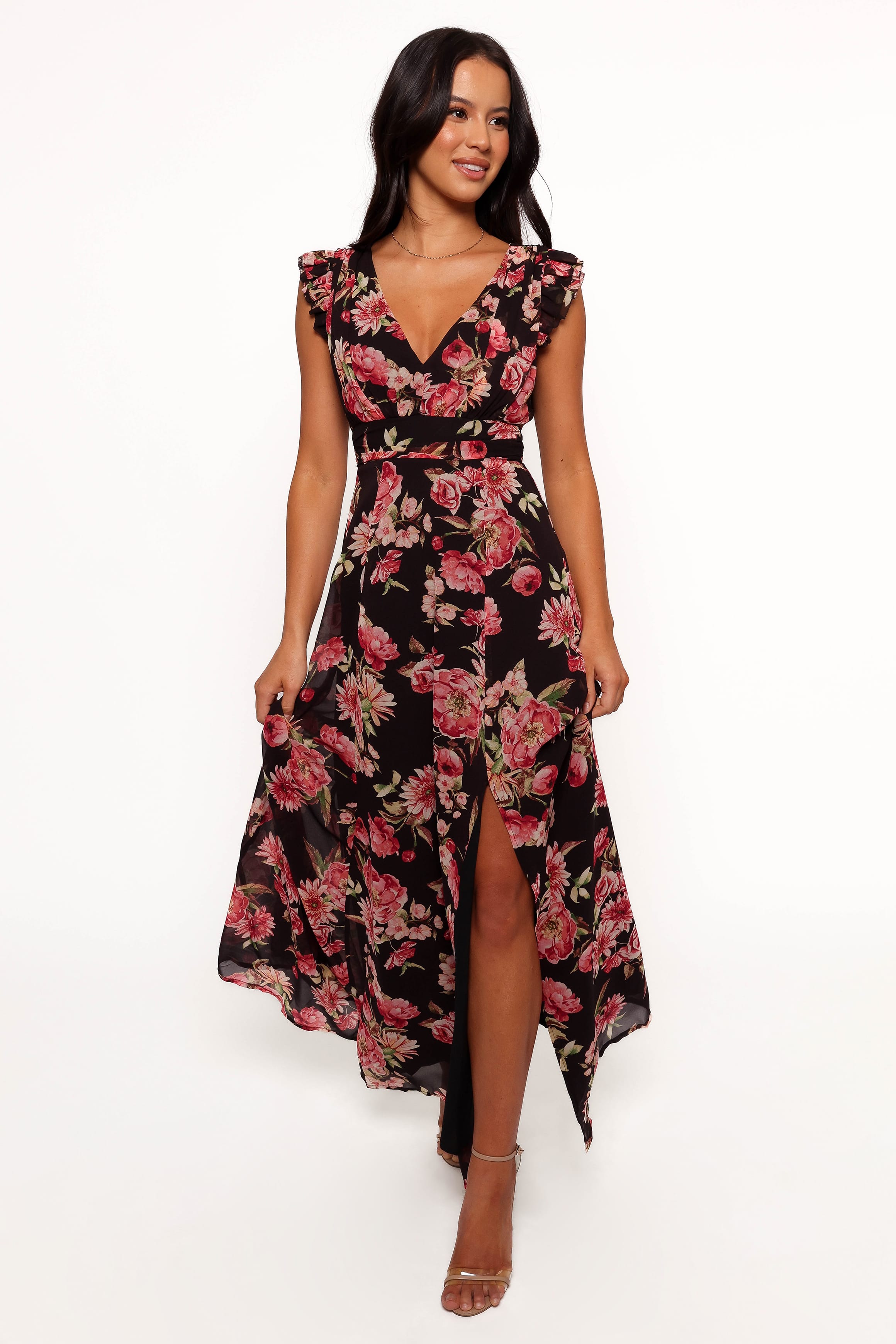 DRESSES Aldo Maxi Dress - Black Floral