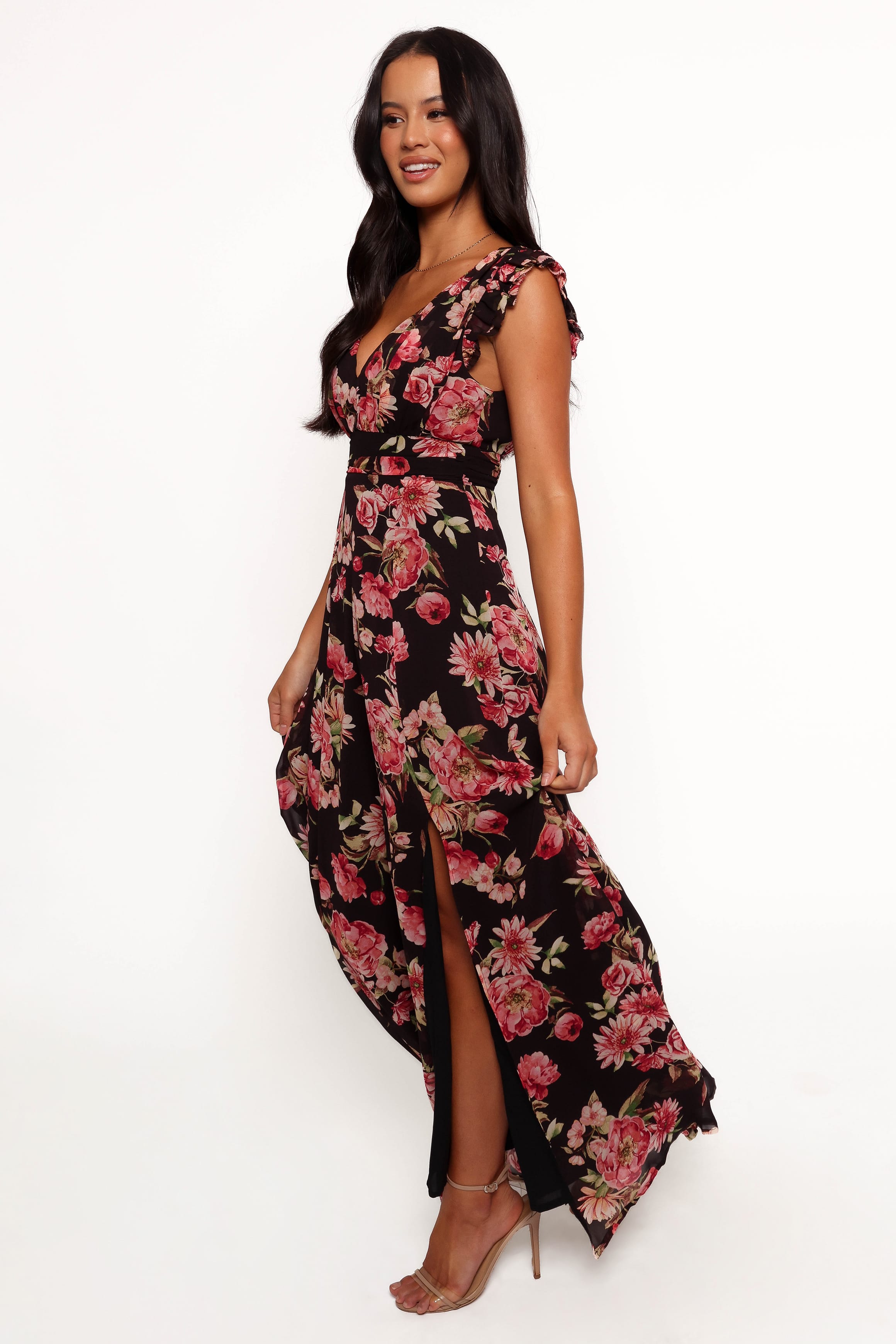 DRESSES Aldo Maxi Dress - Black Floral