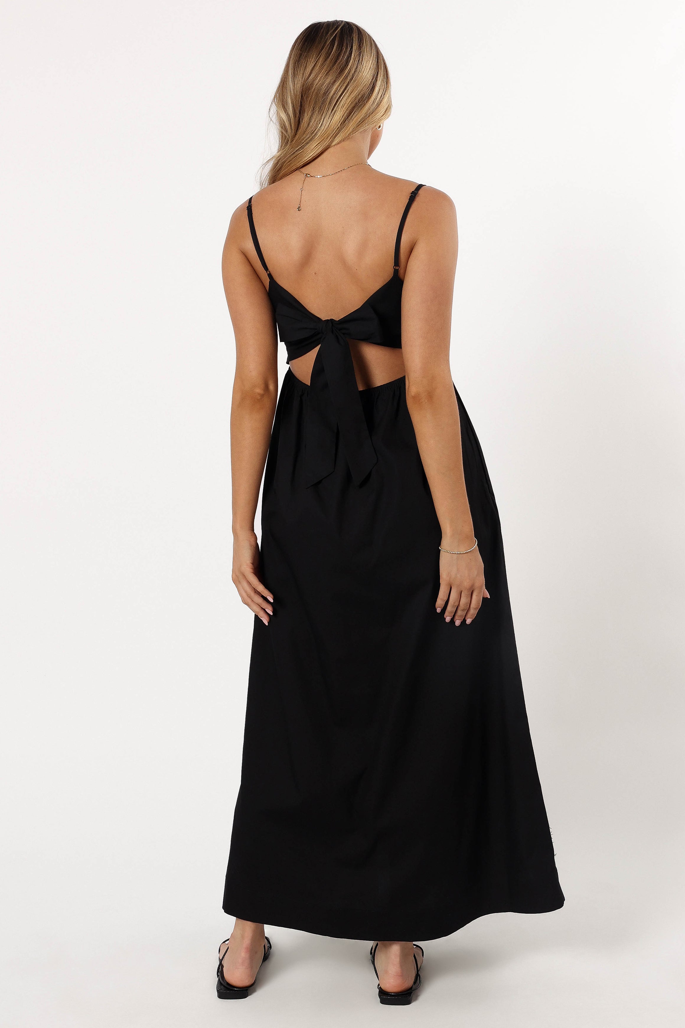 DRESSES @Alena Midi Dress - Black