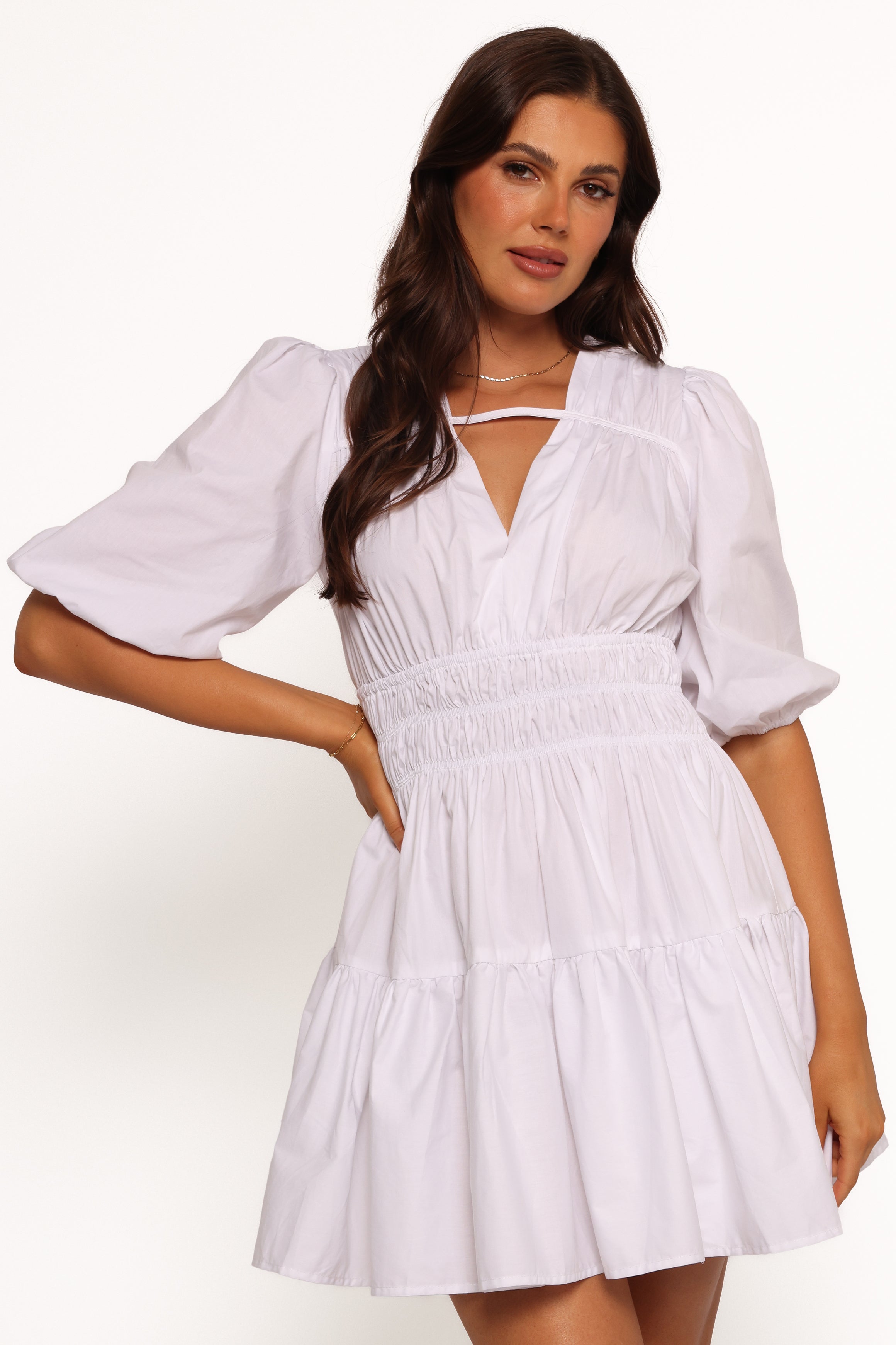 DRESSES Alessia Mini Dress - White