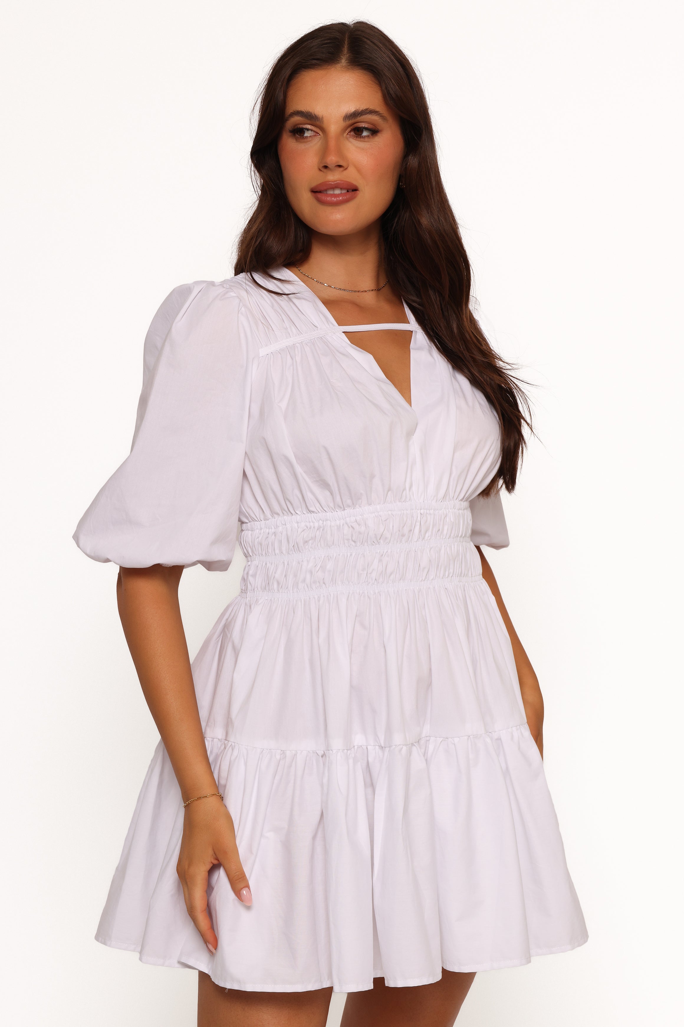 DRESSES Alessia Mini Dress - White