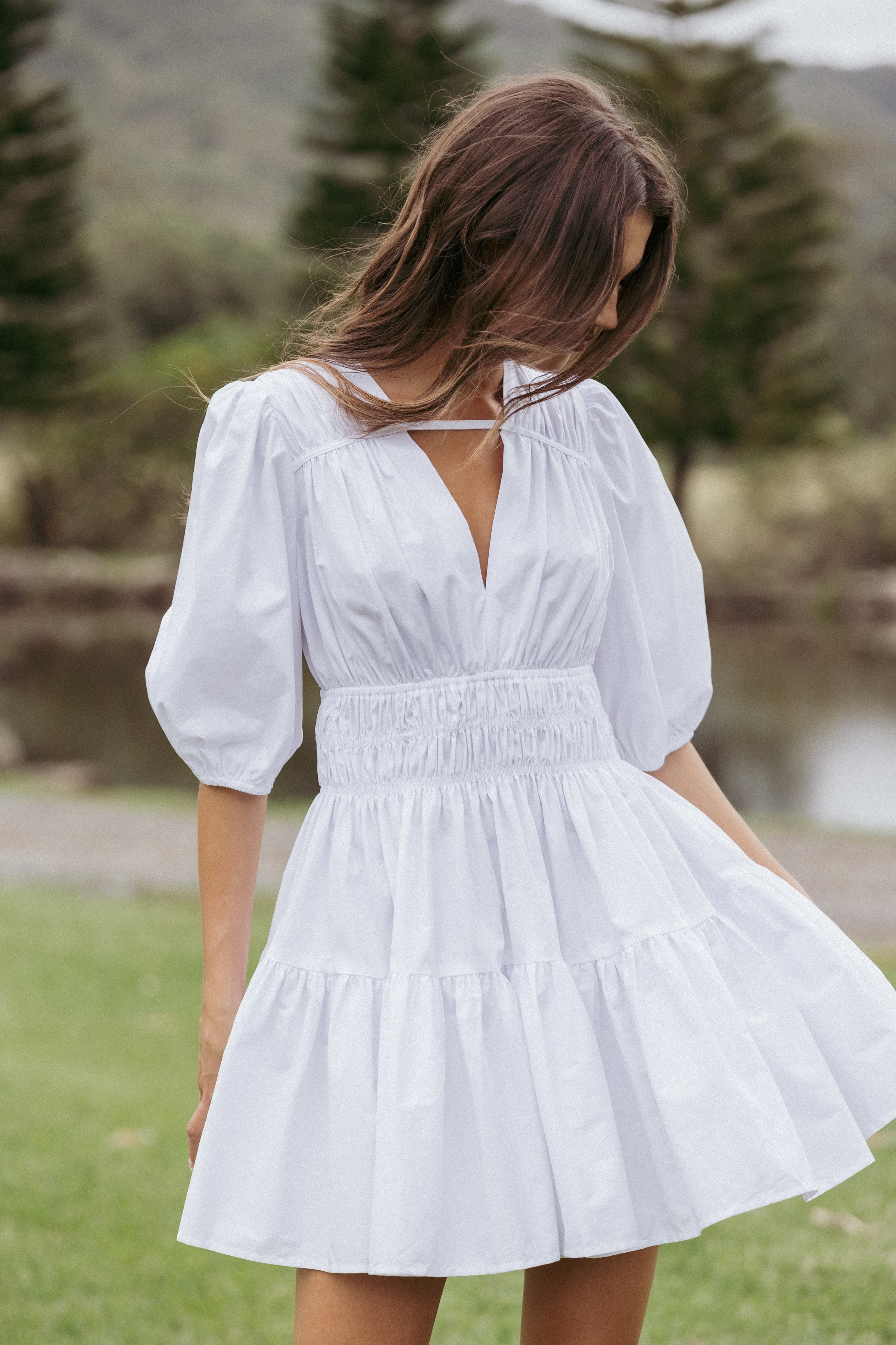 DRESSES Alessia Mini Dress - White