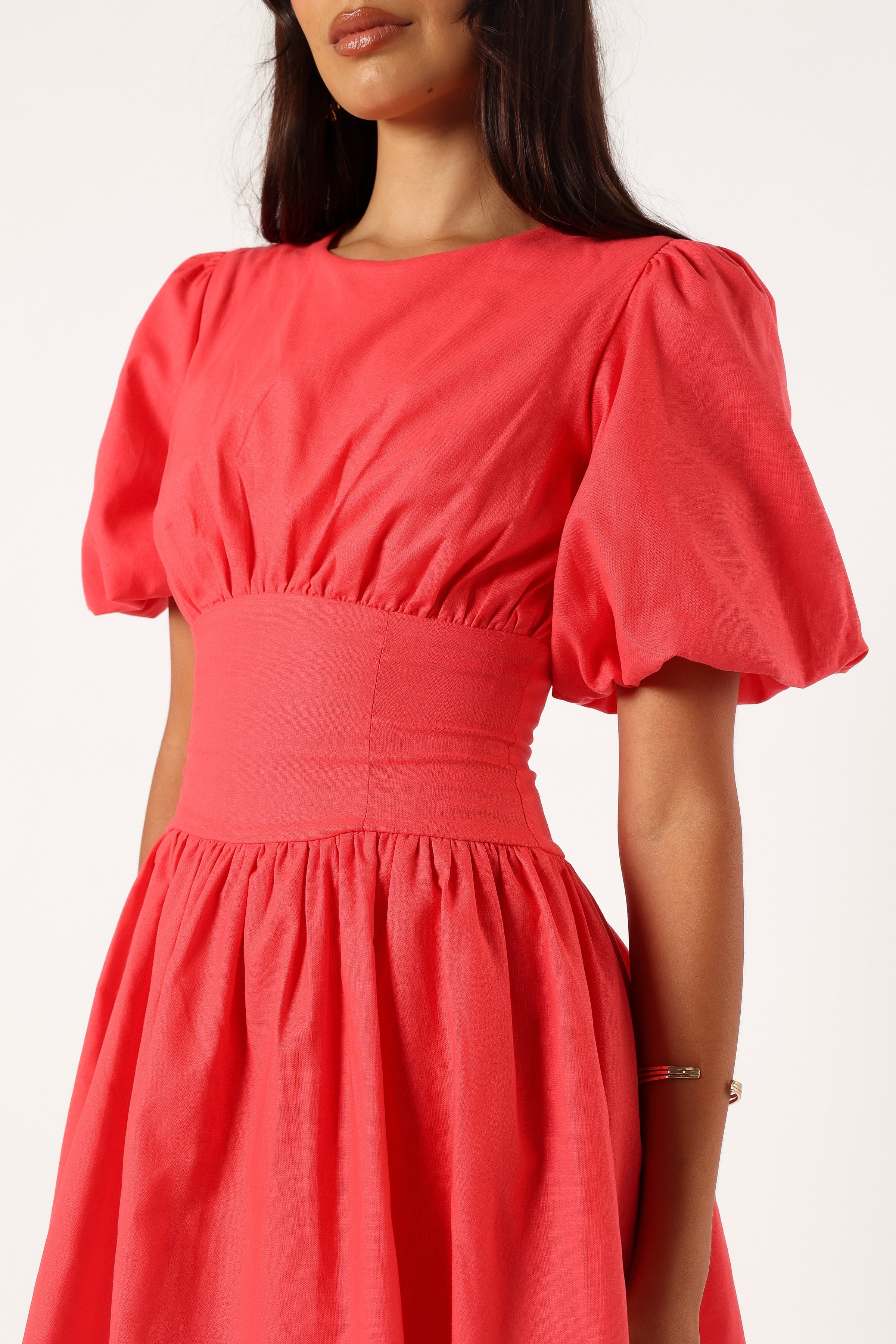 DRESSES @Alfie Mini Dress - Coral Red
