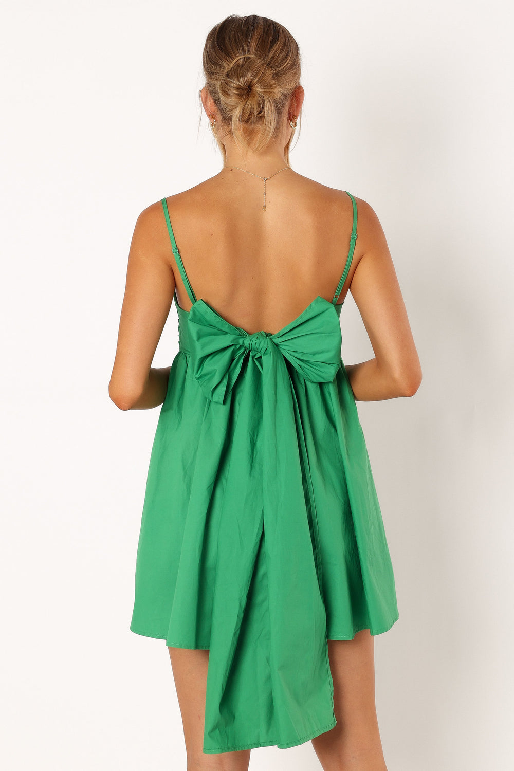 DRESSES @Alice Bow Back Mini - Green