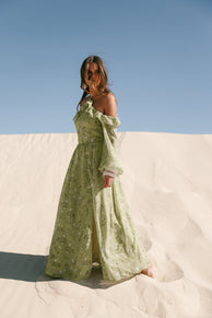 DRESSES Alina Maxi Dress - Sage Botanica